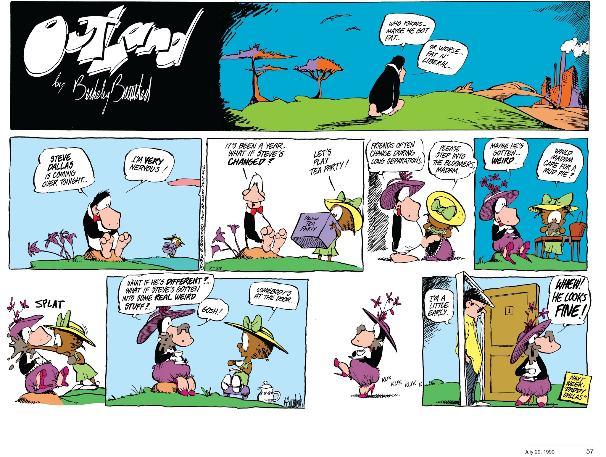 Read online Berkeley Breathed’s Outland comic -  Issue # TPB (Part 1) - 58