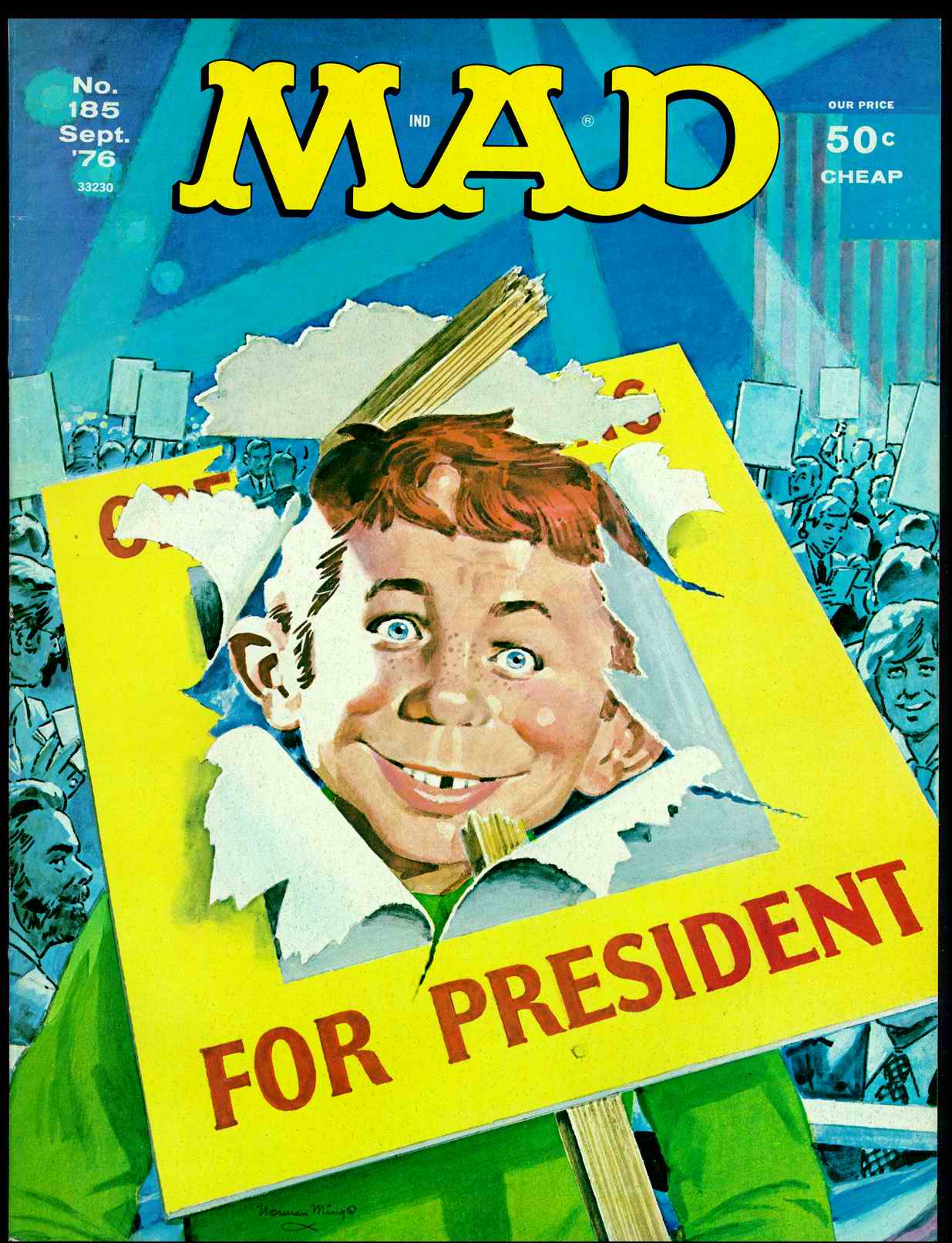 Read online MAD comic -  Issue #185 - 1