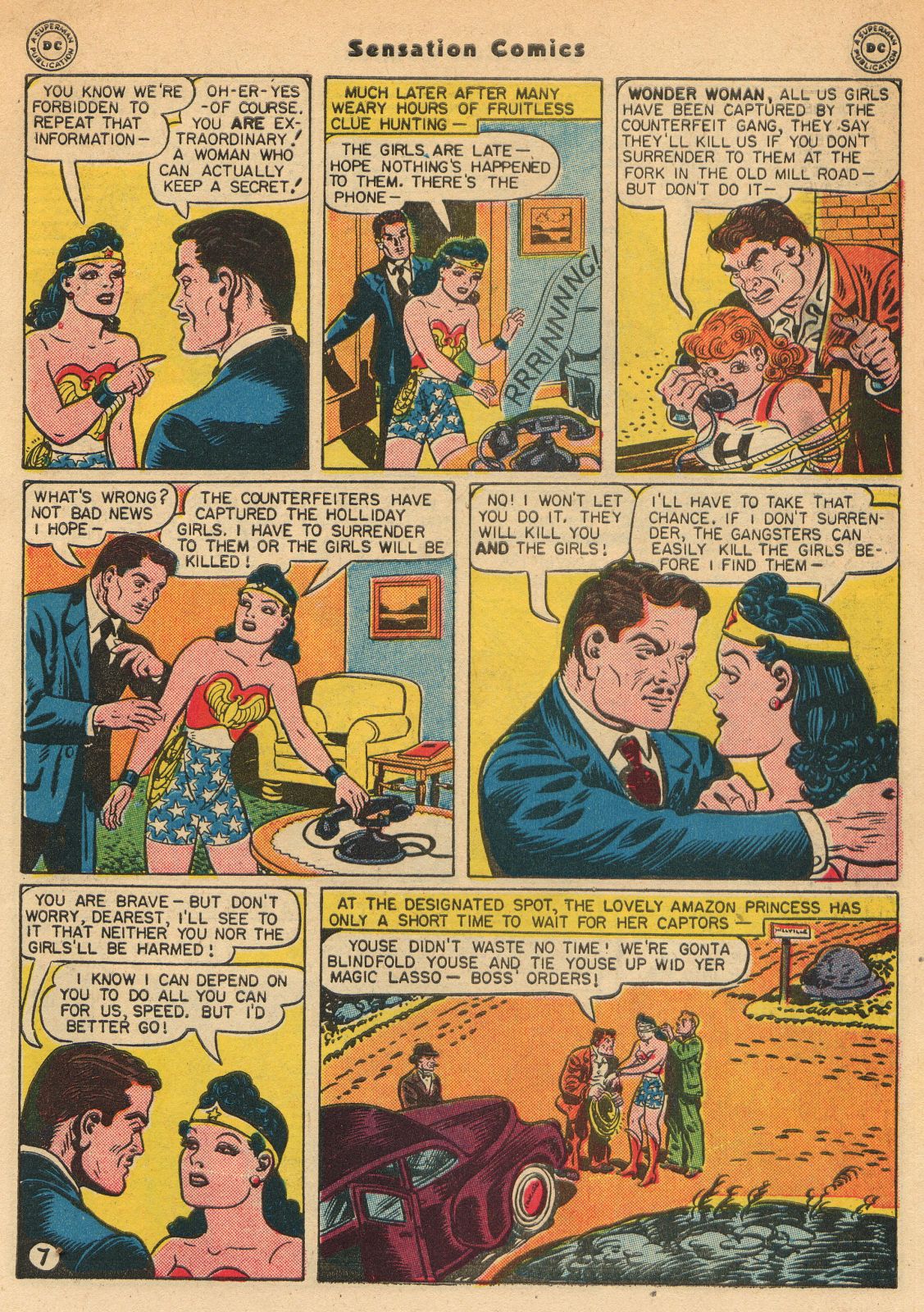 Read online Sensation (Mystery) Comics comic -  Issue #51 - 9