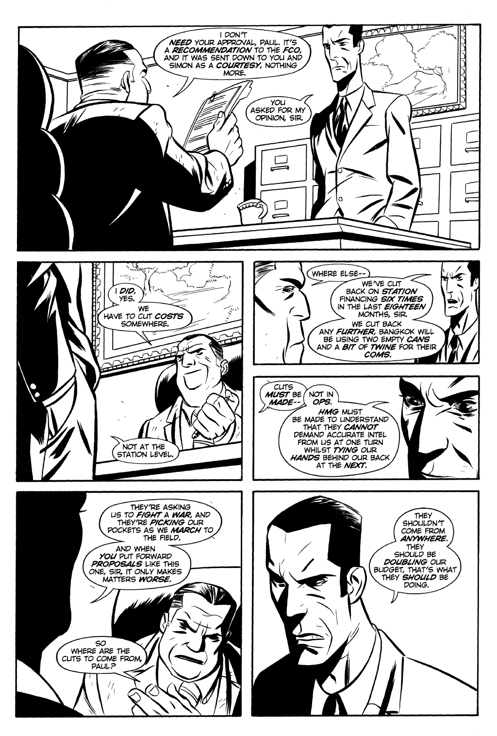 Read online Queen & Country comic -  Issue #21 - 12