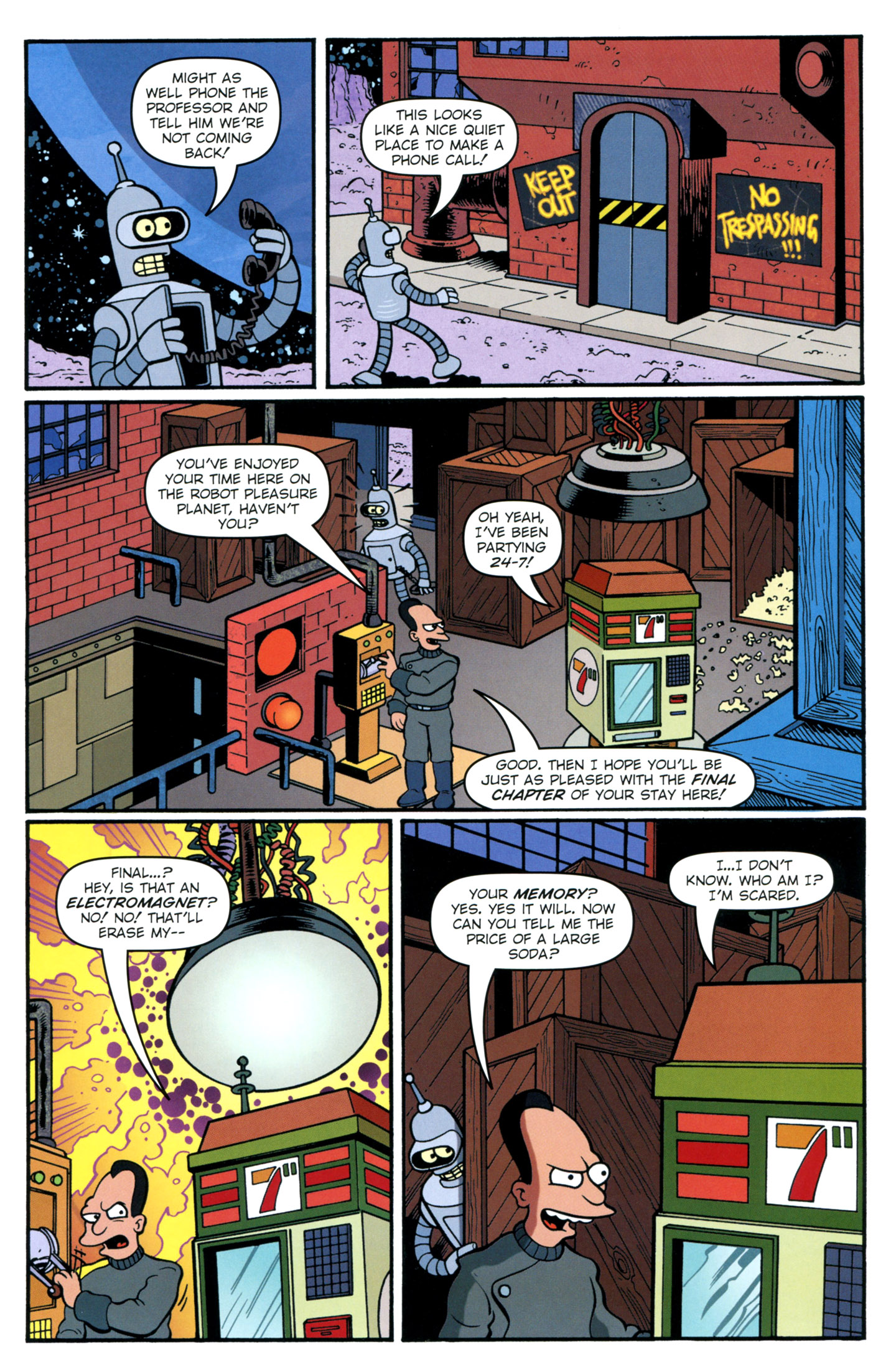 Read online Futurama Comics comic -  Issue #63 - 10
