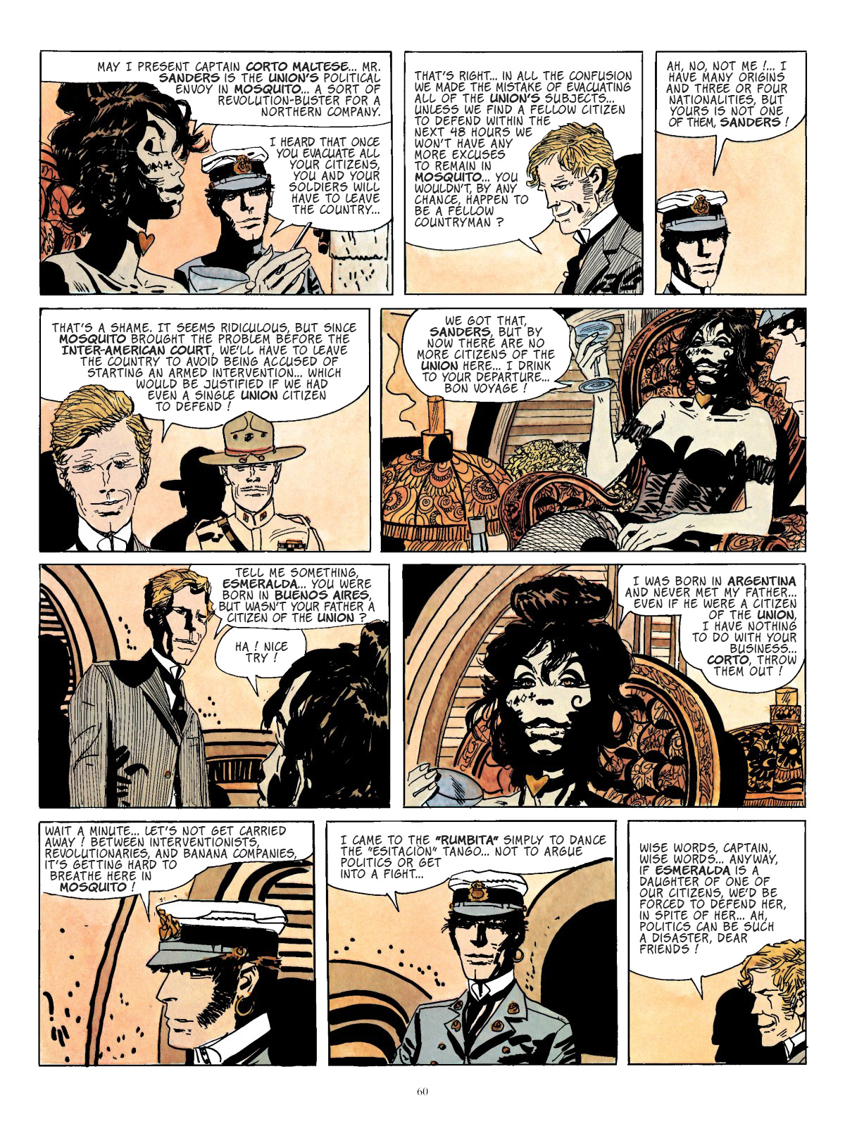 Read online Corto Maltese comic -  Issue # TPB 5 - 52