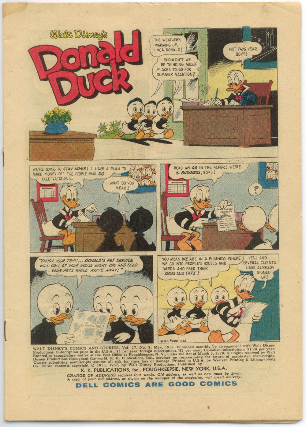 Walt Disney's Comics and Stories issue 200 - Page 3