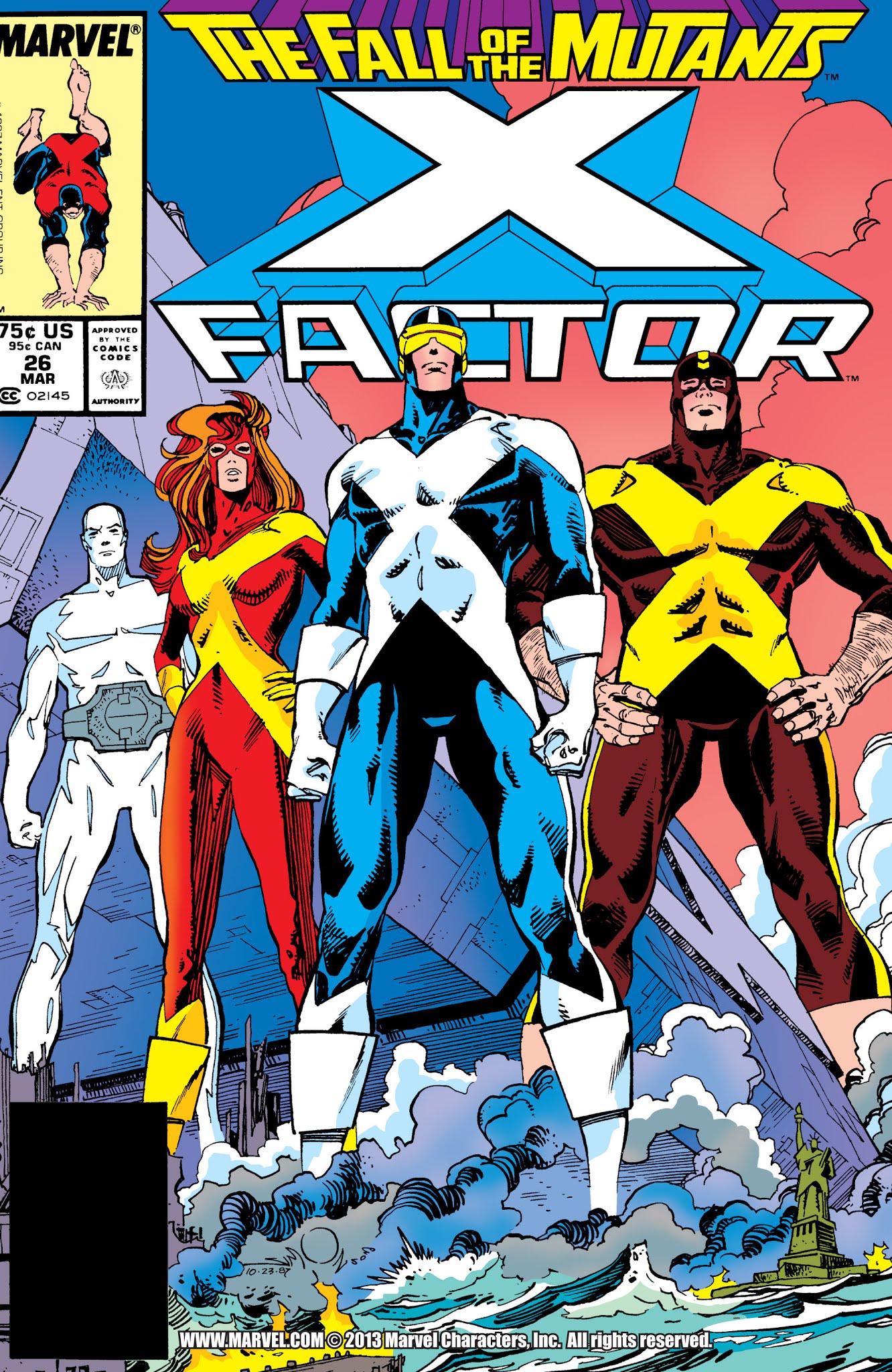 Read online X-Men: Fall of the Mutants comic -  Issue # TPB 2 (Part 4) - 41