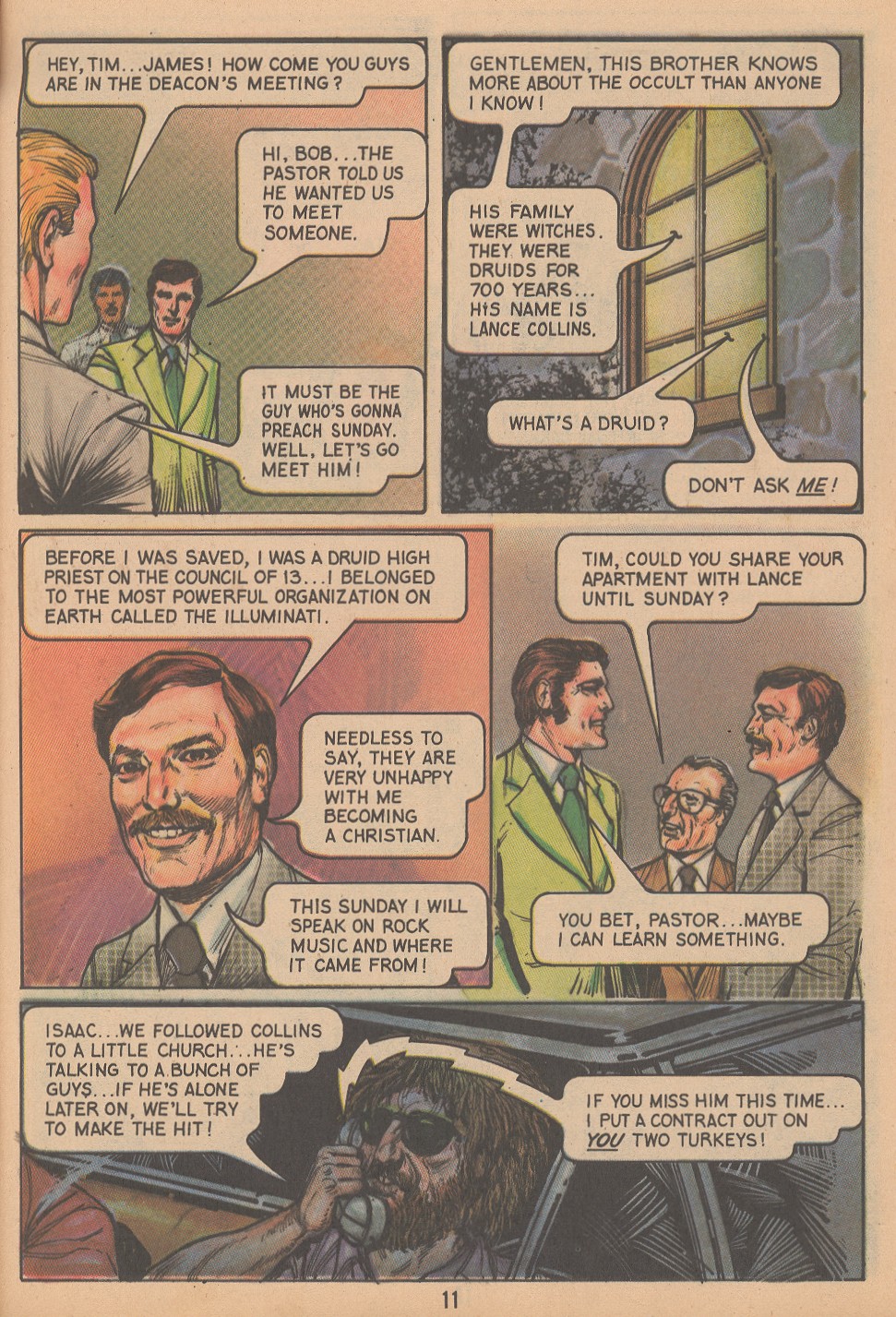 Read online The Crusaders (1974) comic -  Issue #10 - 13