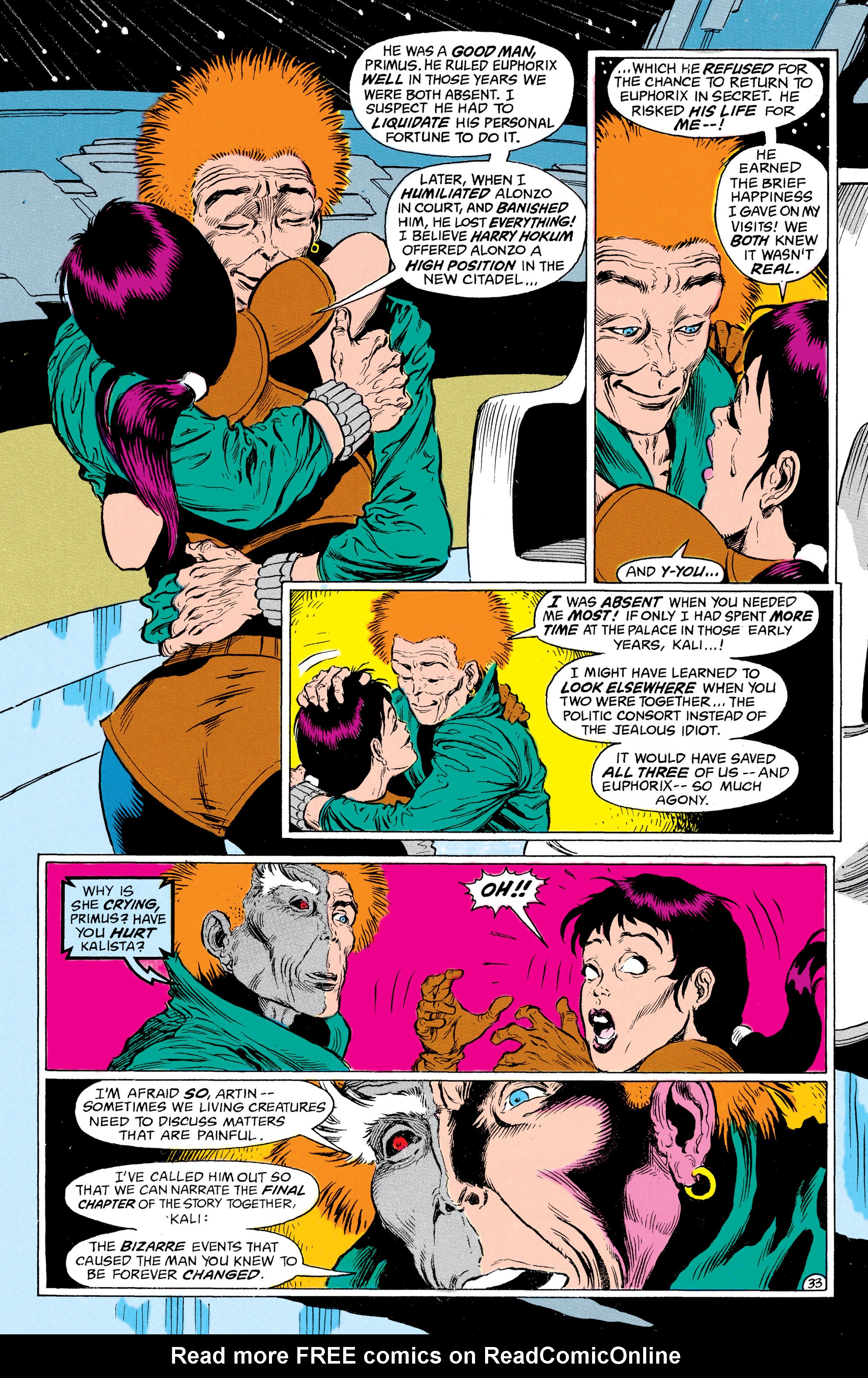 Read online The Omega Men (1983) comic -  Issue # _Annual 2 - 34