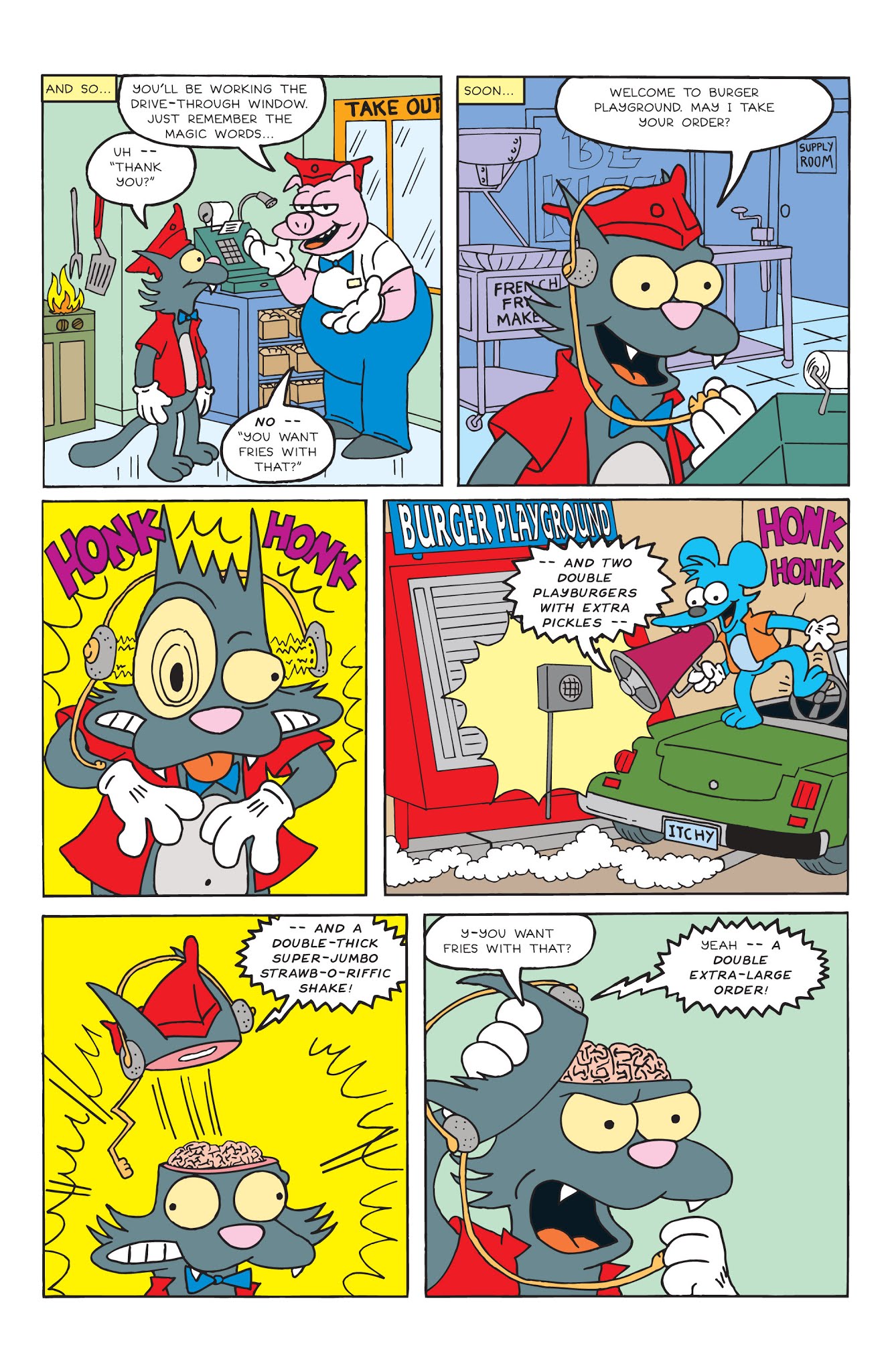 Read online Itchy & Scratchy Comics comic -  Issue #3 - 8
