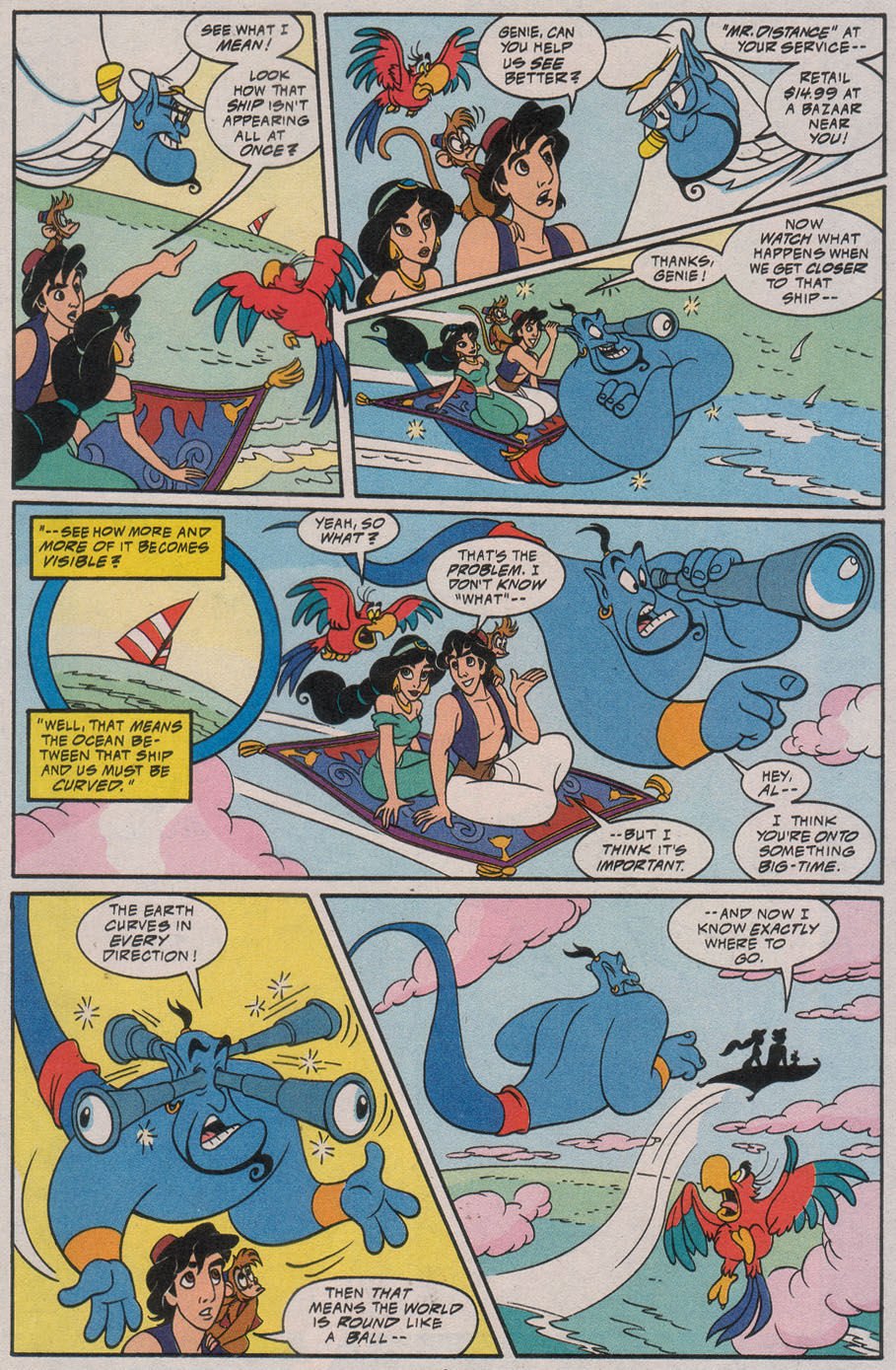 Read online Disney's Aladdin comic -  Issue #1 - 11