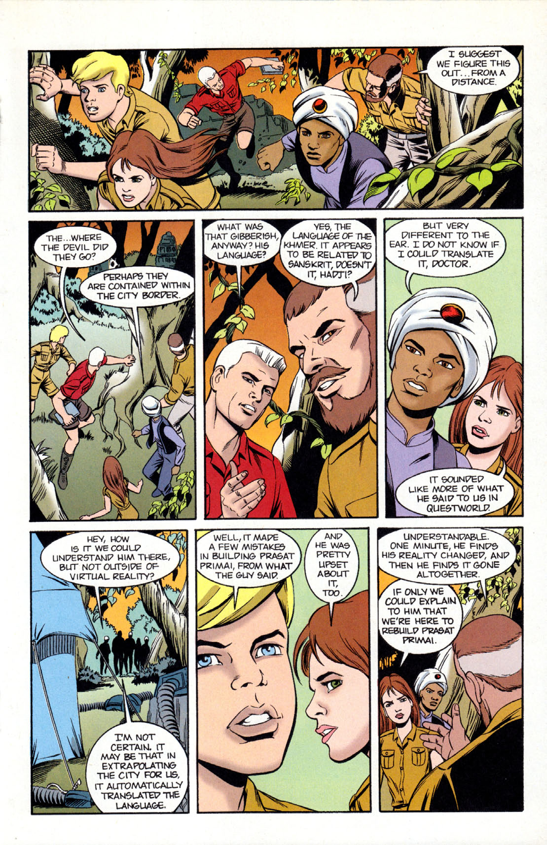 Read online The Real Adventures of Jonny Quest comic -  Issue #11 - 19
