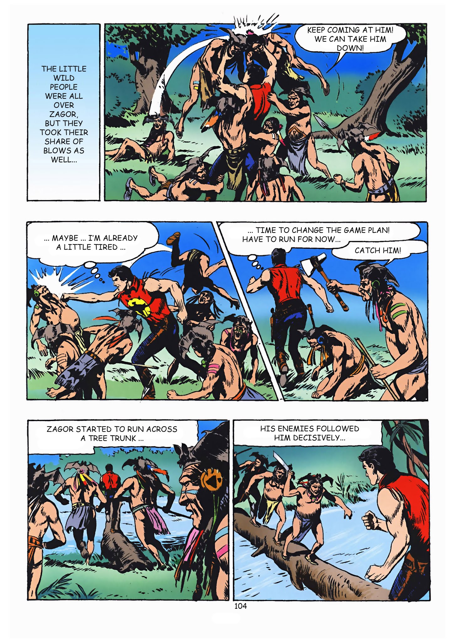 Read online Zenith gigante - Zagor gigante comic -  Issue #2 - 105