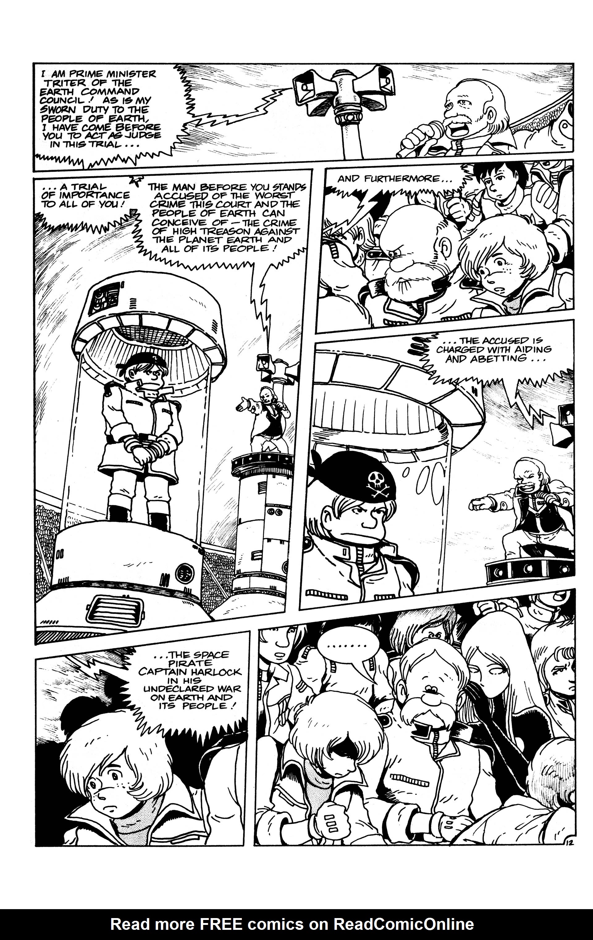 Read online Captain Harlock comic -  Issue #1 - 14