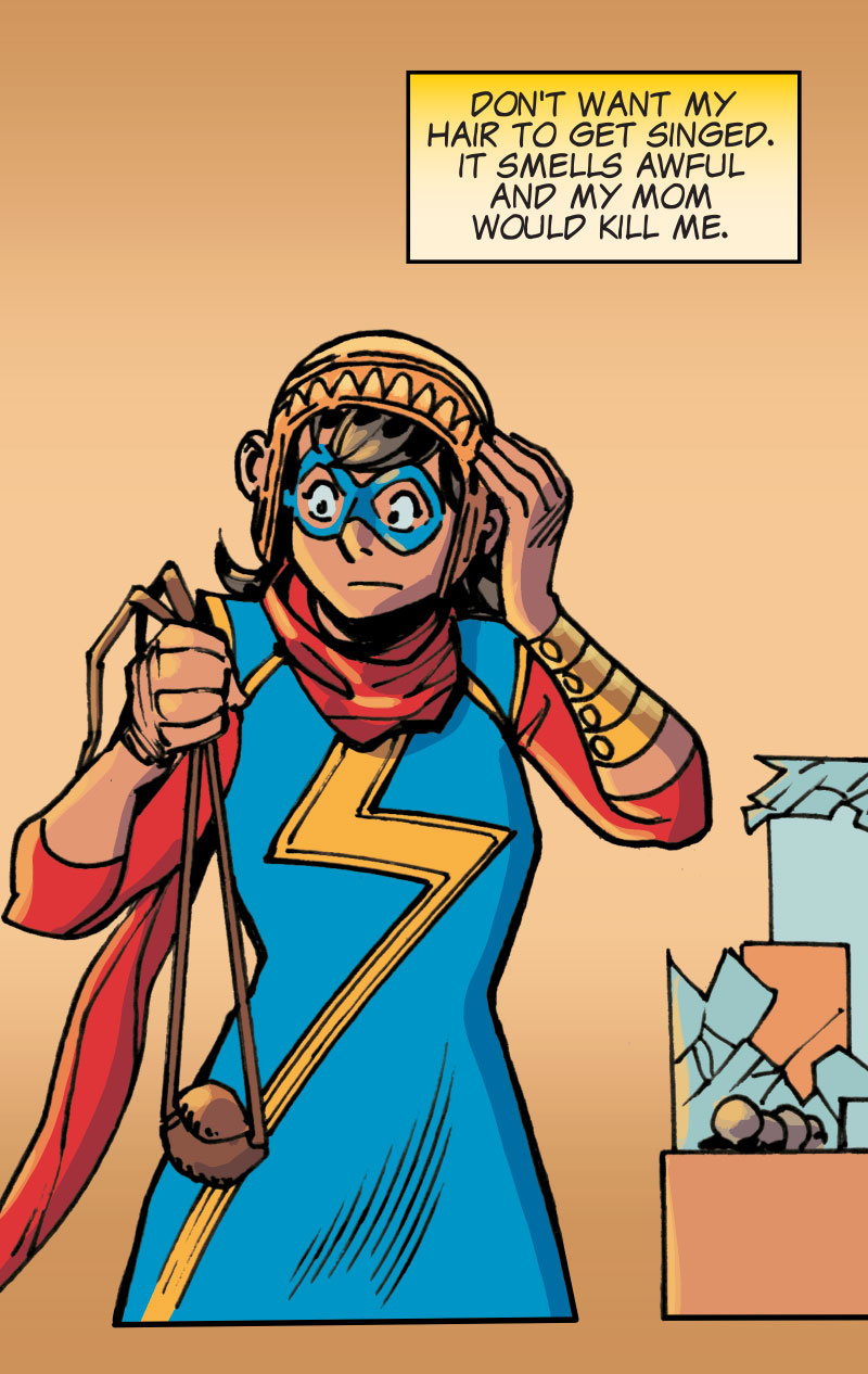 Read online Ms. Marvel: Bottled Up Infinity Comic comic -  Issue # Full - 55