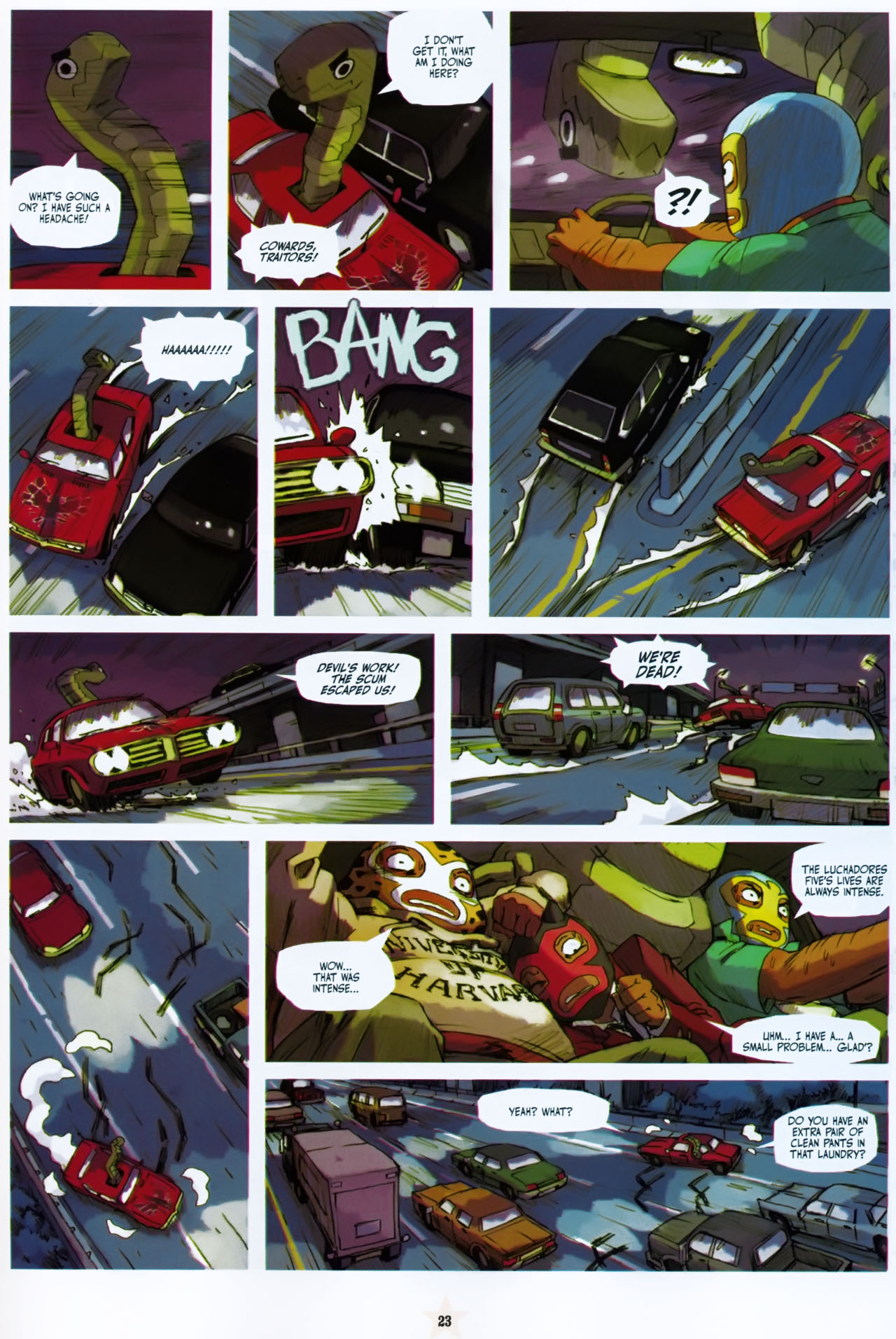 Read online Lucha Libre comic -  Issue #2 - 25