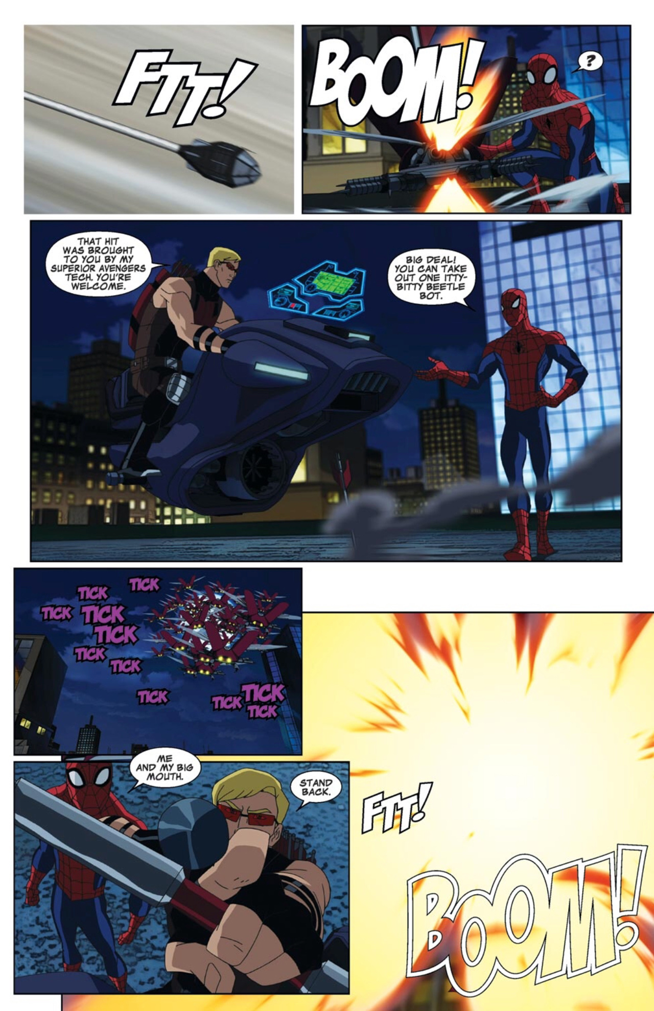 Read online Marvel Universe Ultimate Spider-Man: Web Warriors comic -  Issue #2 - 8