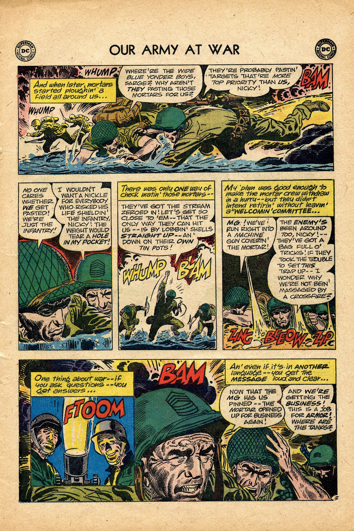 Read online Our Army at War (1952) comic -  Issue #86 - 5