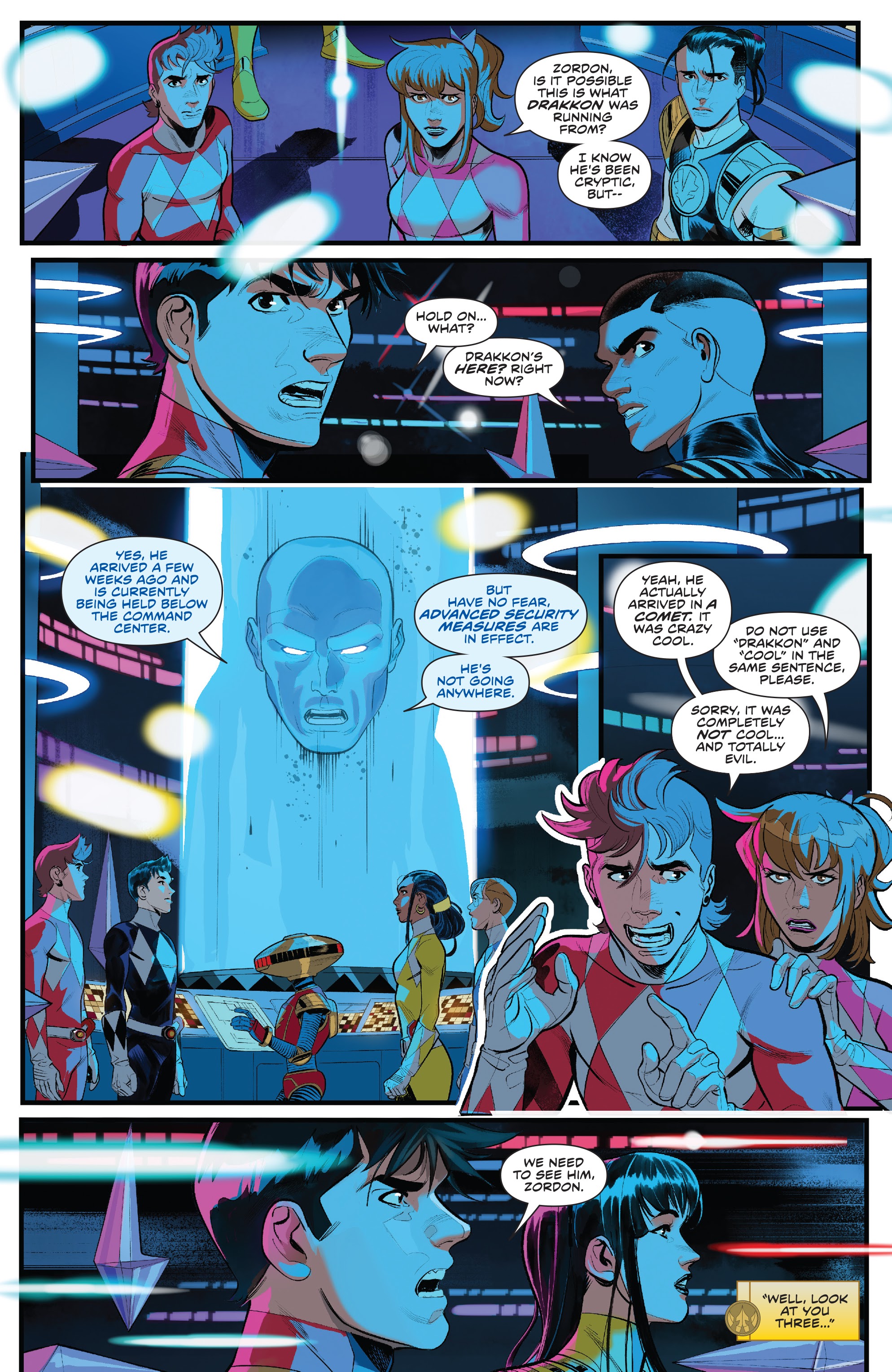 Read online Power Rangers comic -  Issue #1 - 9