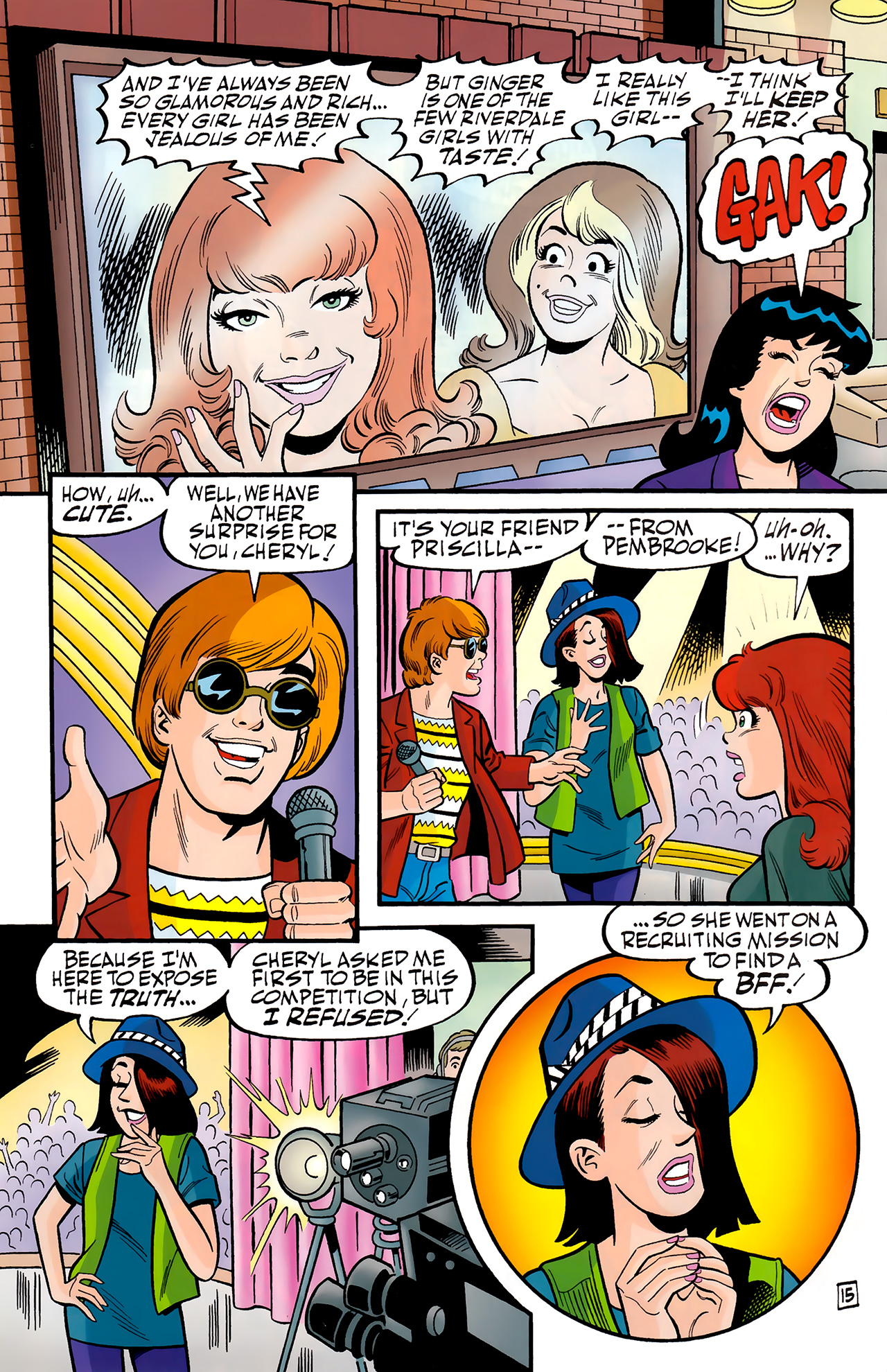 Read online Veronica comic -  Issue #203 - 16