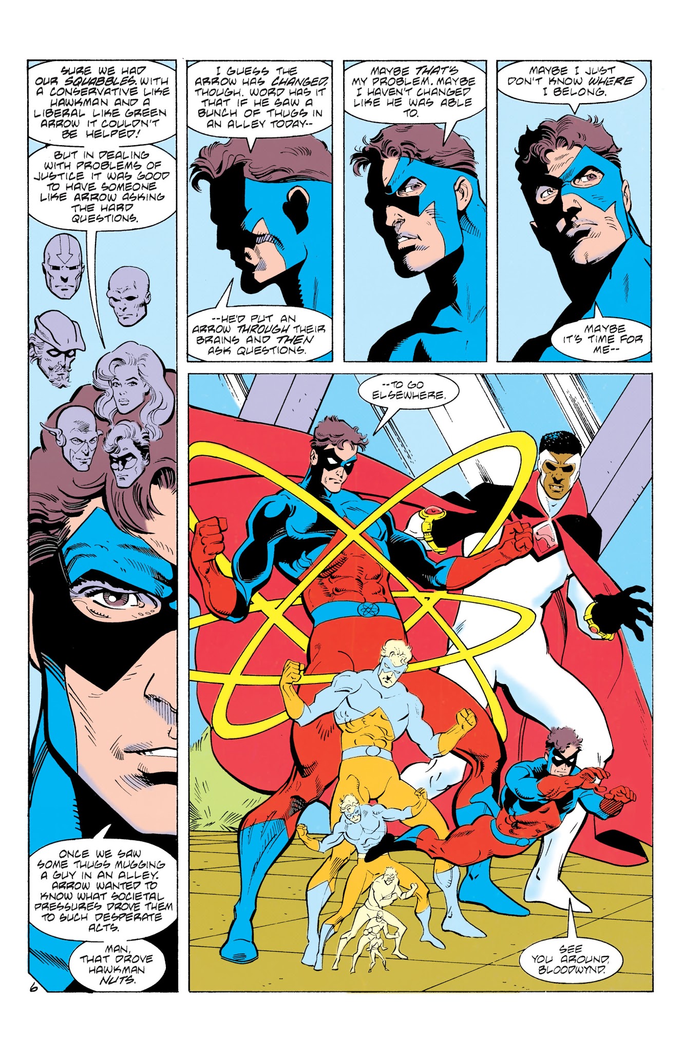 Read online Superman & The Justice League America comic -  Issue #1 - 192