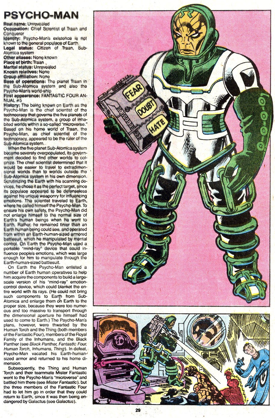 Read online The Official Handbook of the Marvel Universe Deluxe Edition comic -  Issue #10 - 34