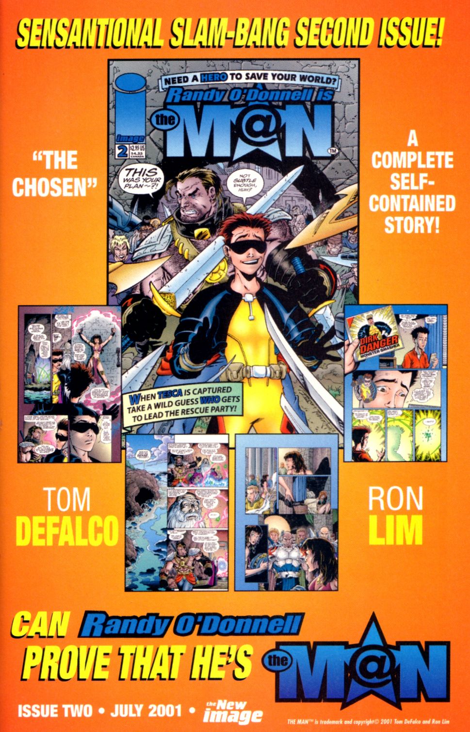 Read online Randy O'Donnell is The M@N comic -  Issue #1 - 25