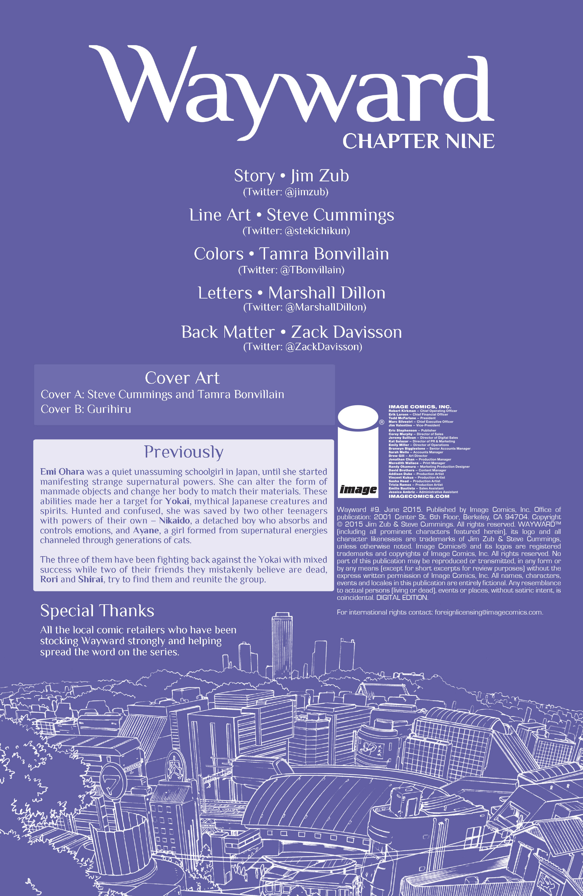 Read online Wayward comic -  Issue #9 - 2