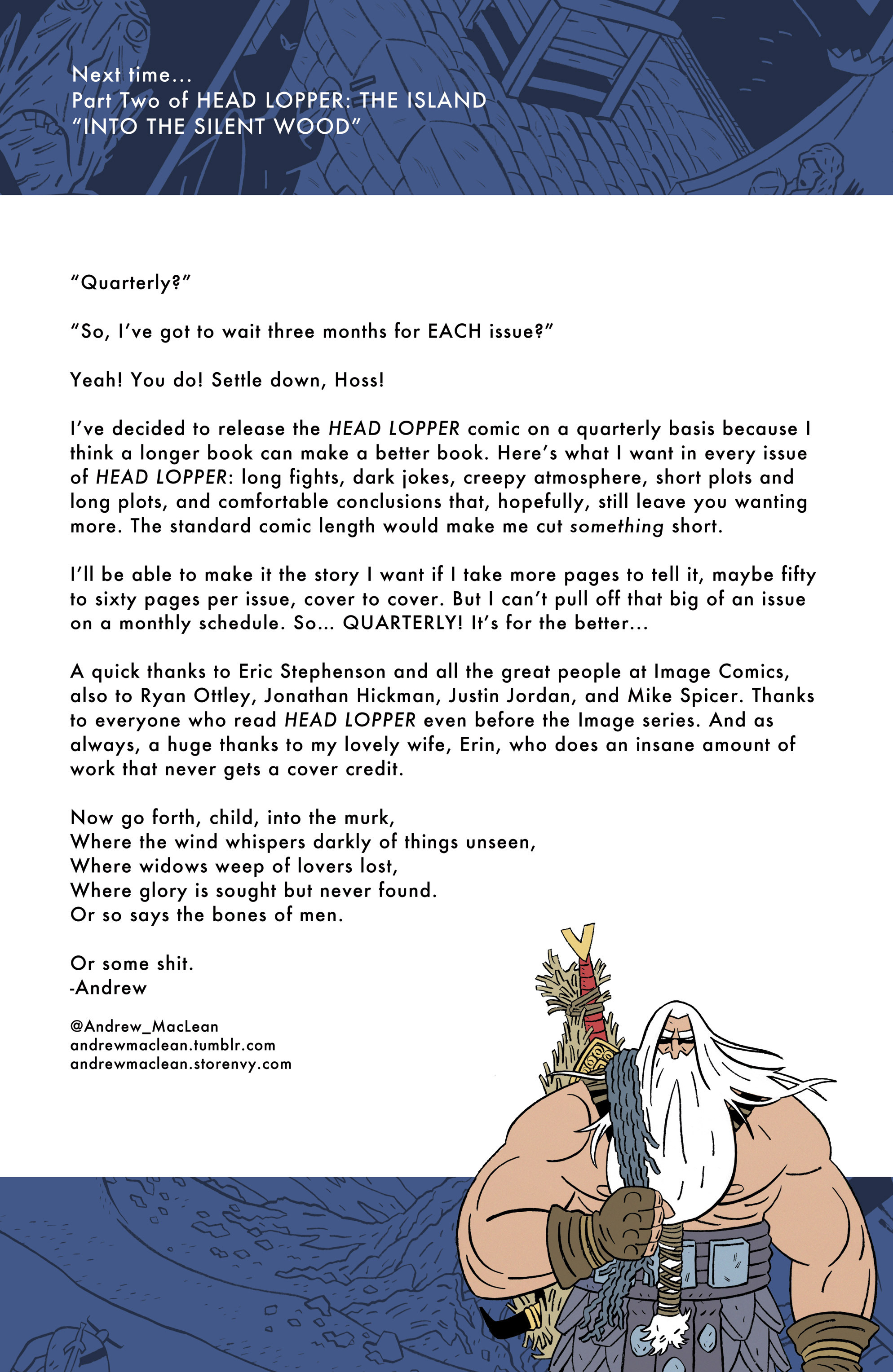 Read online Head Lopper comic -  Issue #1 - 92