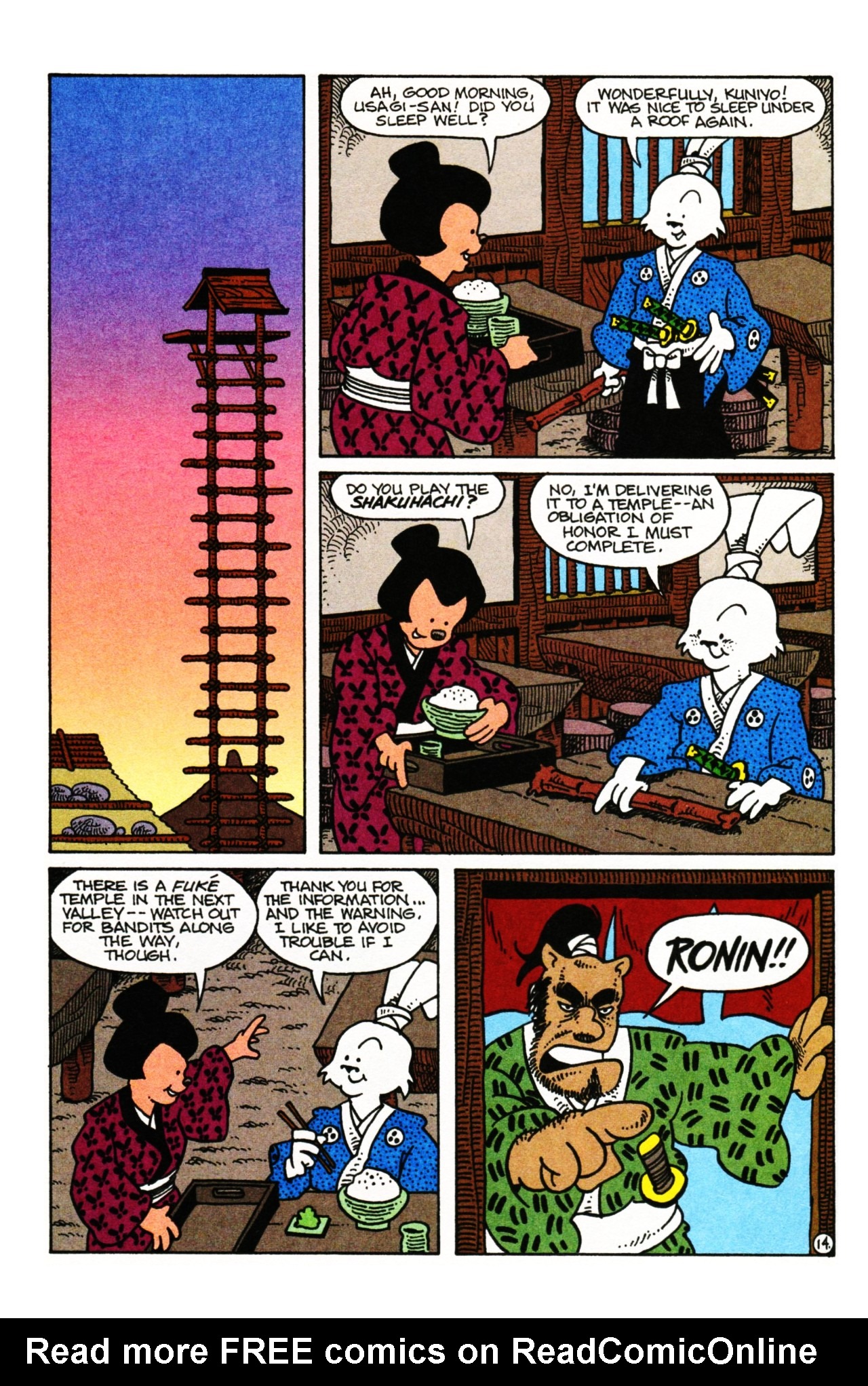 Read online Usagi Yojimbo (1993) comic -  Issue #8 - 15