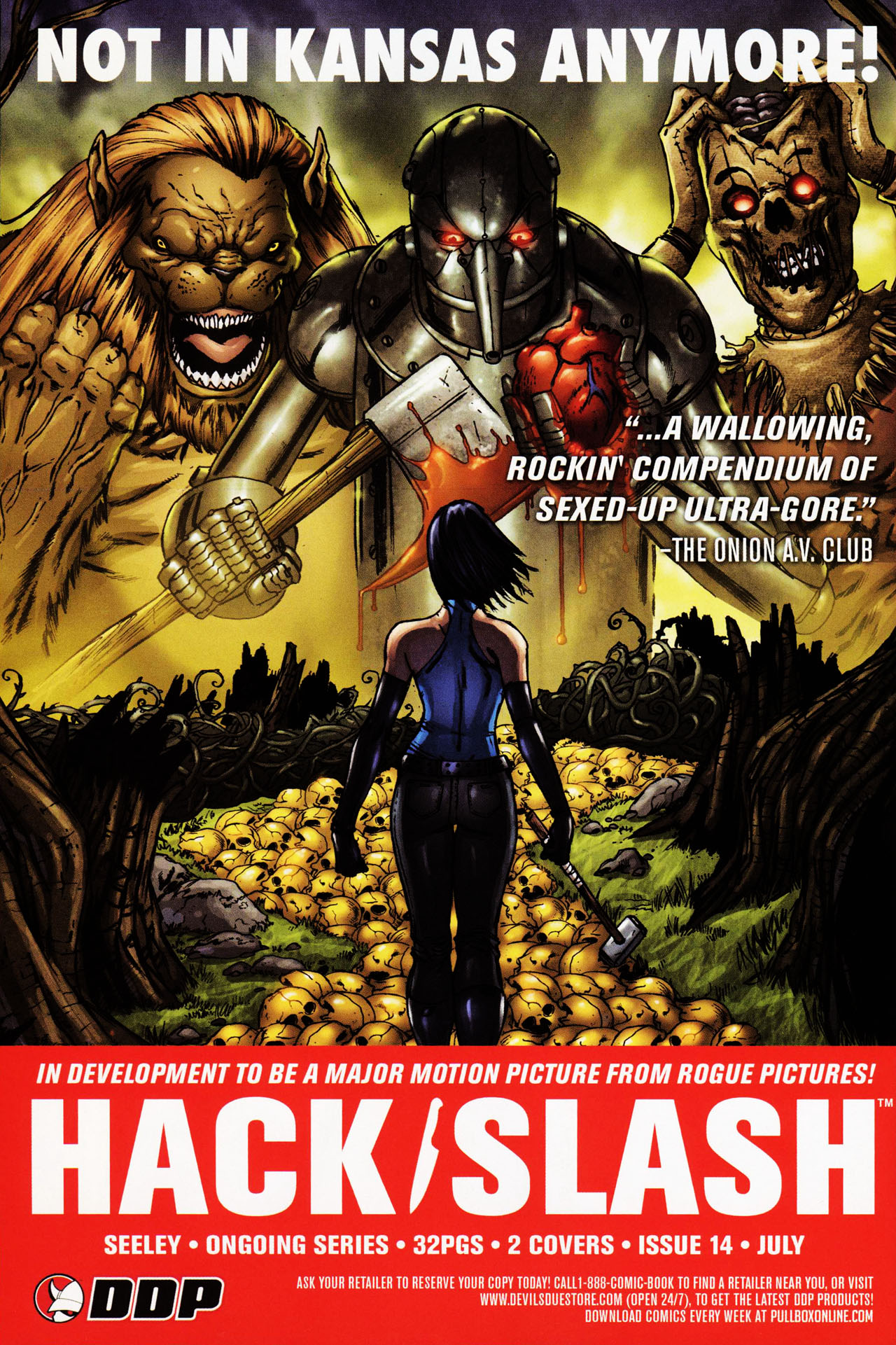Read online Hack/Slash: The Series comic -  Issue # _Annual 1 - 44