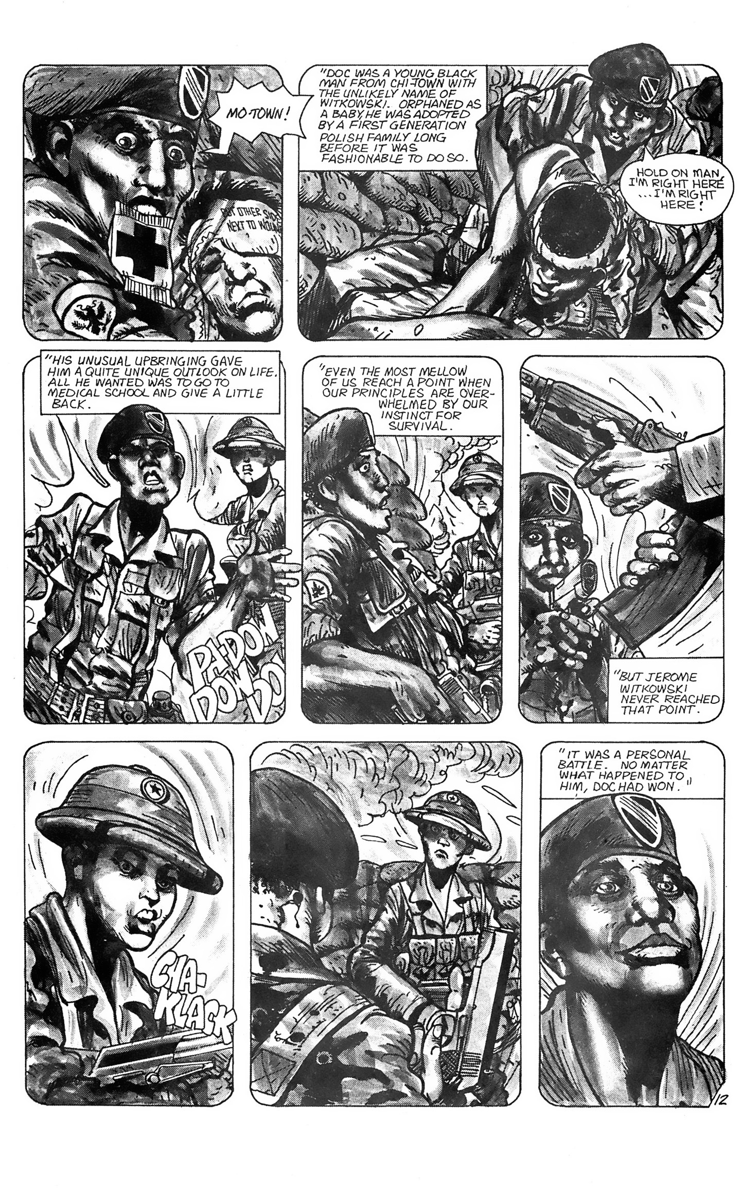 Read online Fire Team comic -  Issue #2 - 16