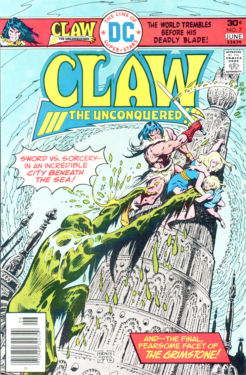 Read online Claw  The Unconquered comic -  Issue #7 - 1
