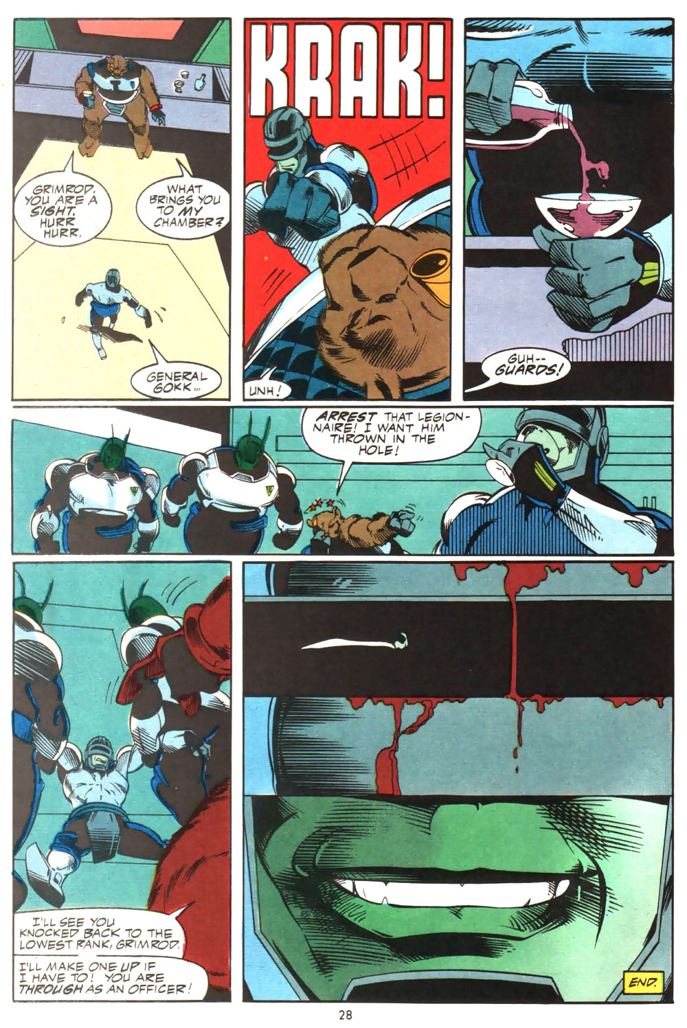 Read online Alien Legion (1987) comic -  Issue #6 - 31