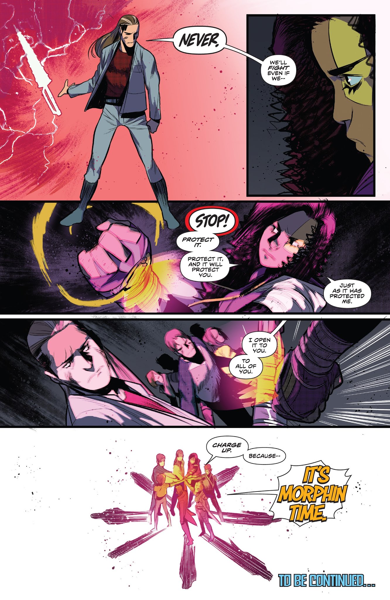 Read online Mighty Morphin Power Rangers comic -  Issue #33 - 19