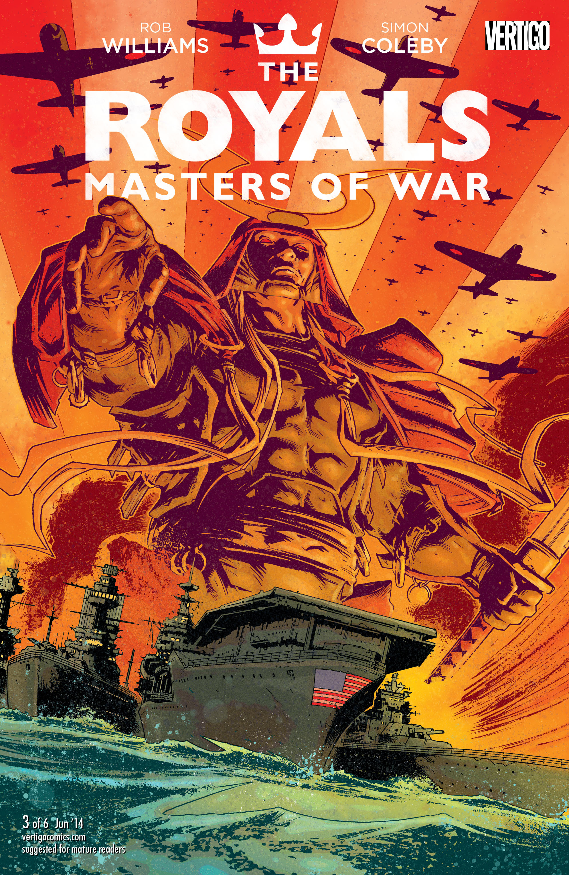 Read online The Royals: Masters of War comic -  Issue #3 - 1