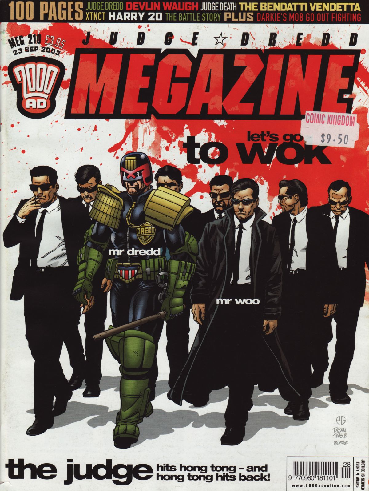 Judge Dredd Megazine (Vol. 5) issue 210 - Page 1