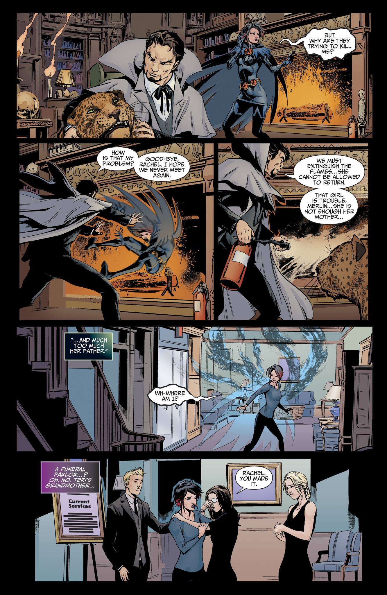 Read online Raven: Daughter of Darkness comic -  Issue #3 - 22