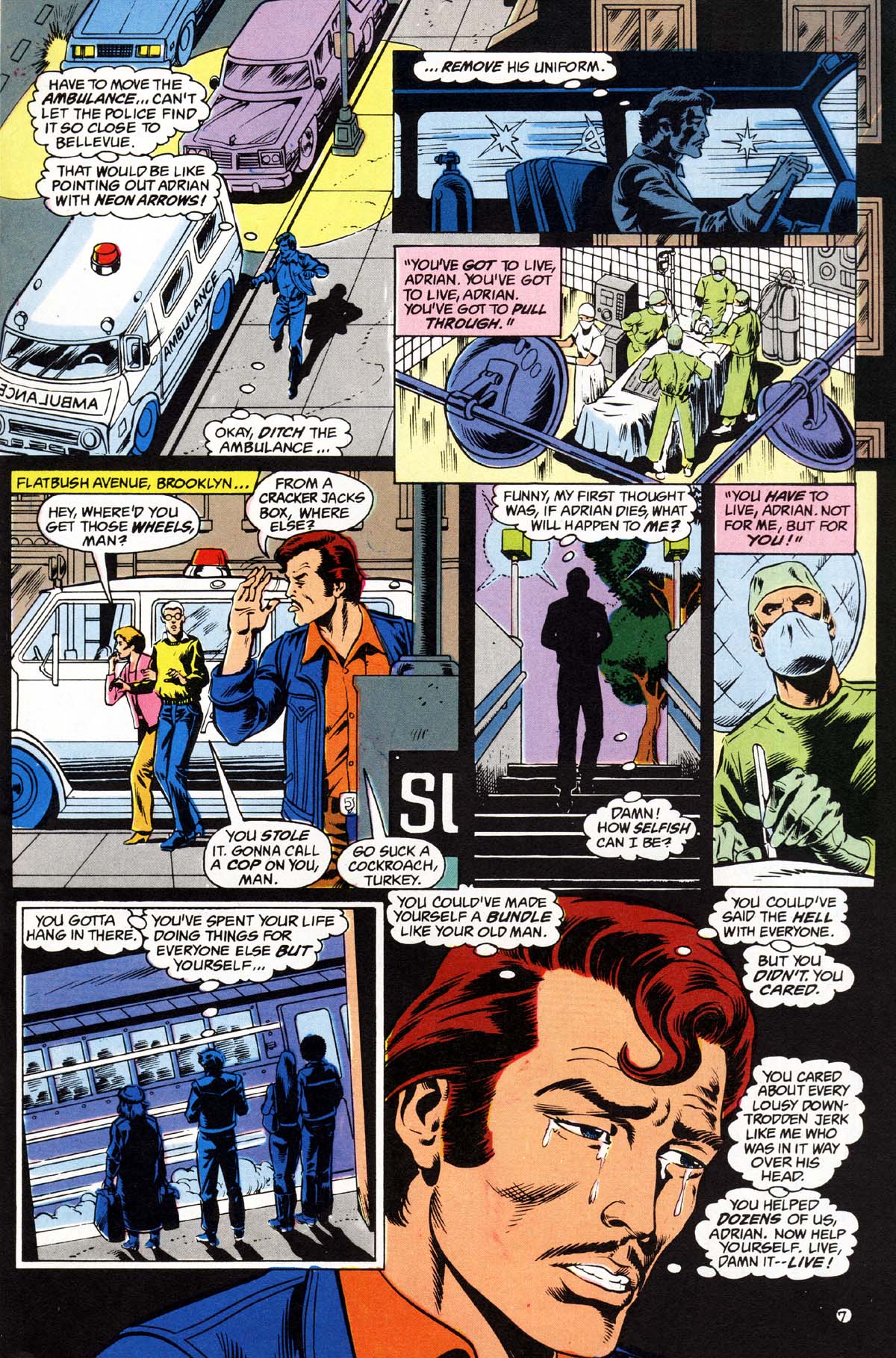 Read online Vigilante (1983) comic -  Issue #6 - 9