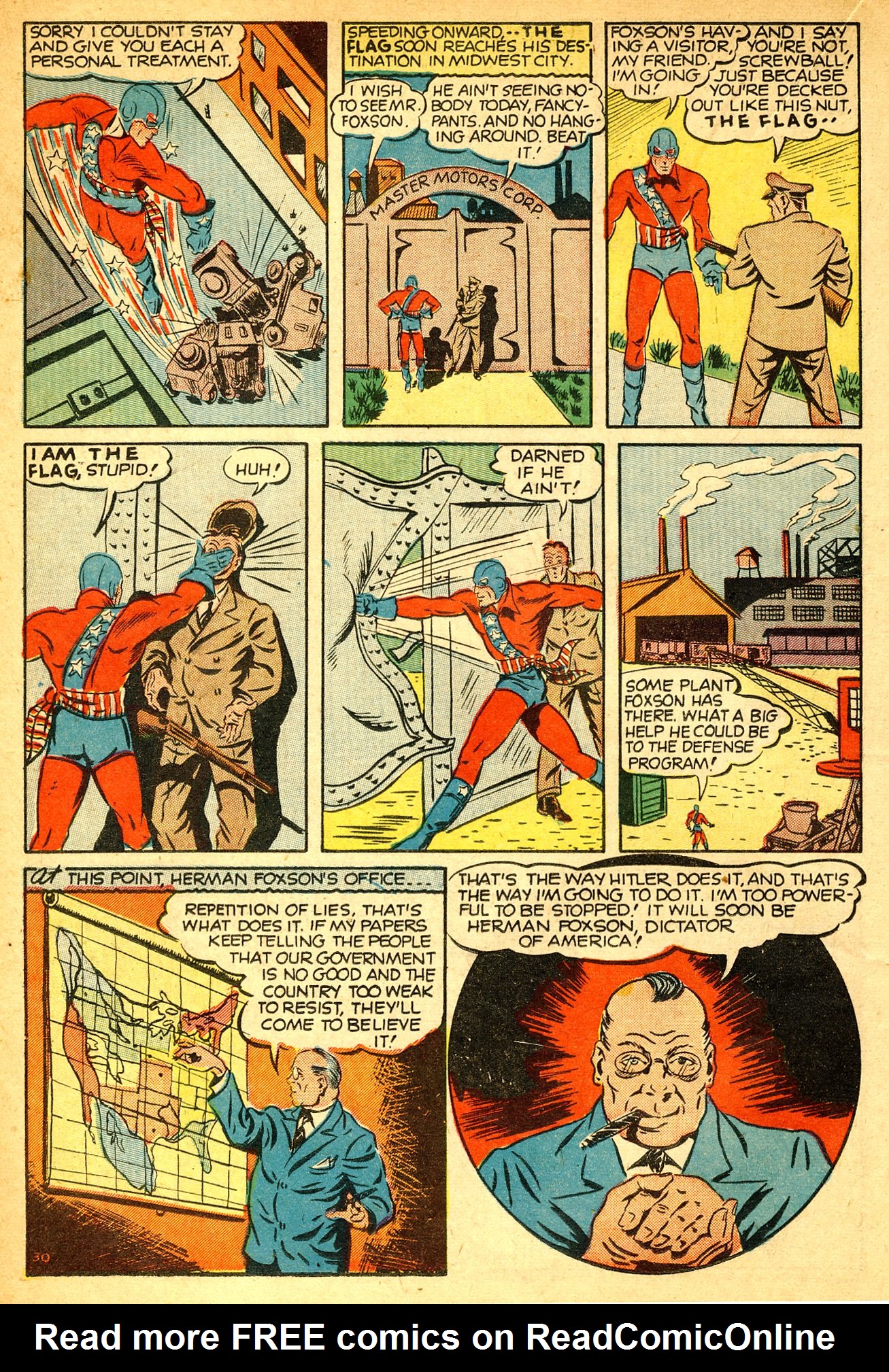 Read online Our Flag Comics comic -  Issue #2 - 31