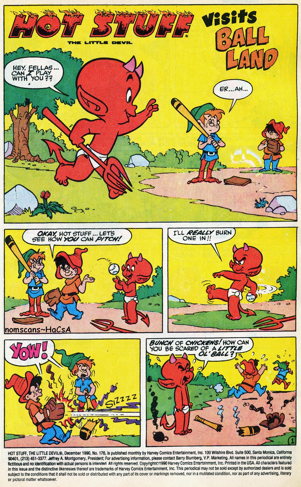 Read online Hot Stuff, the Little Devil comic -  Issue #176 - 3