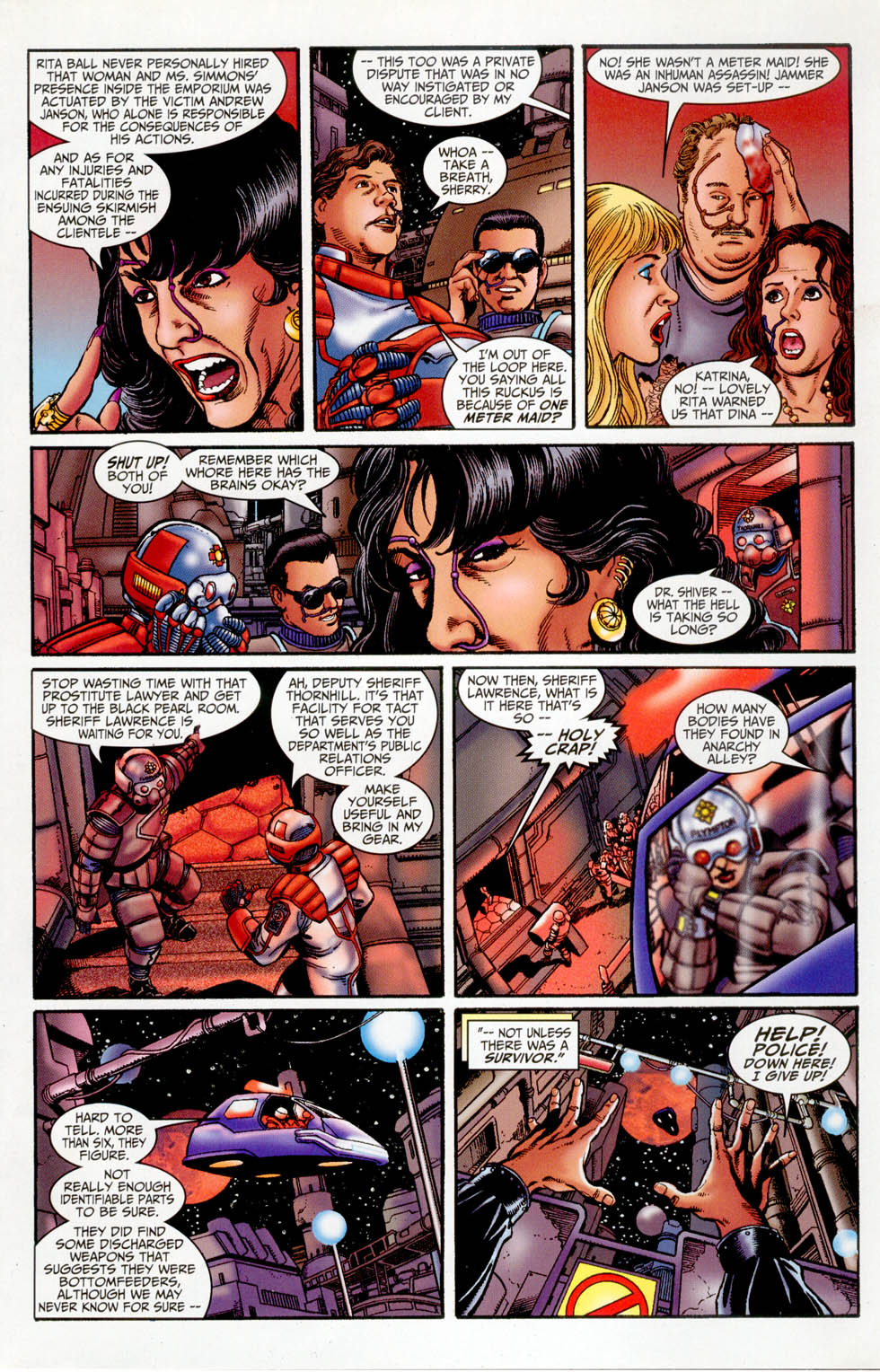 Read online Crimson Plague comic -  Issue #1 - 21