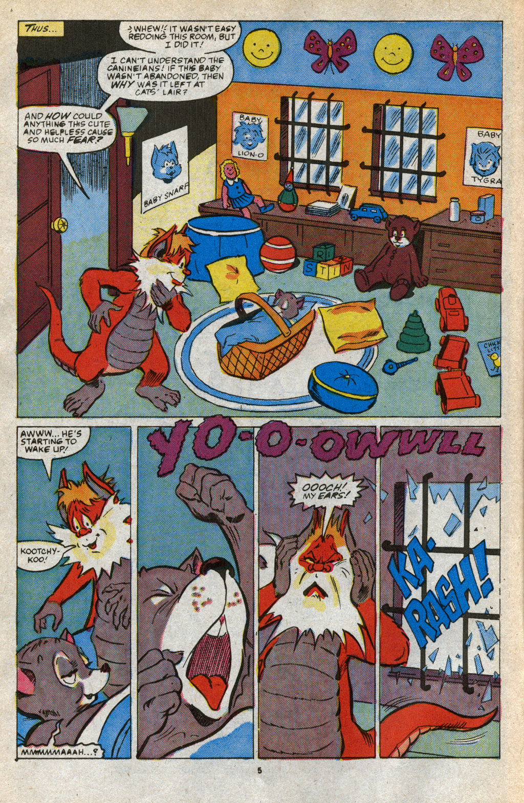 Read online ThunderCats (1985) comic -  Issue #21 - 8