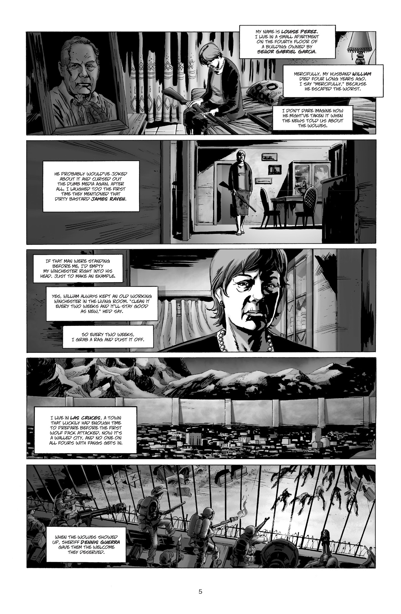 Read online World War Wolves comic -  Issue #3 - 4