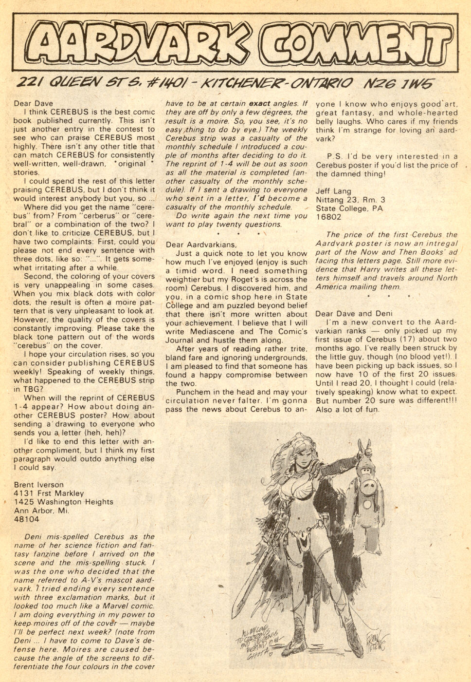 Read online Cerebus comic -  Issue #22 - 26