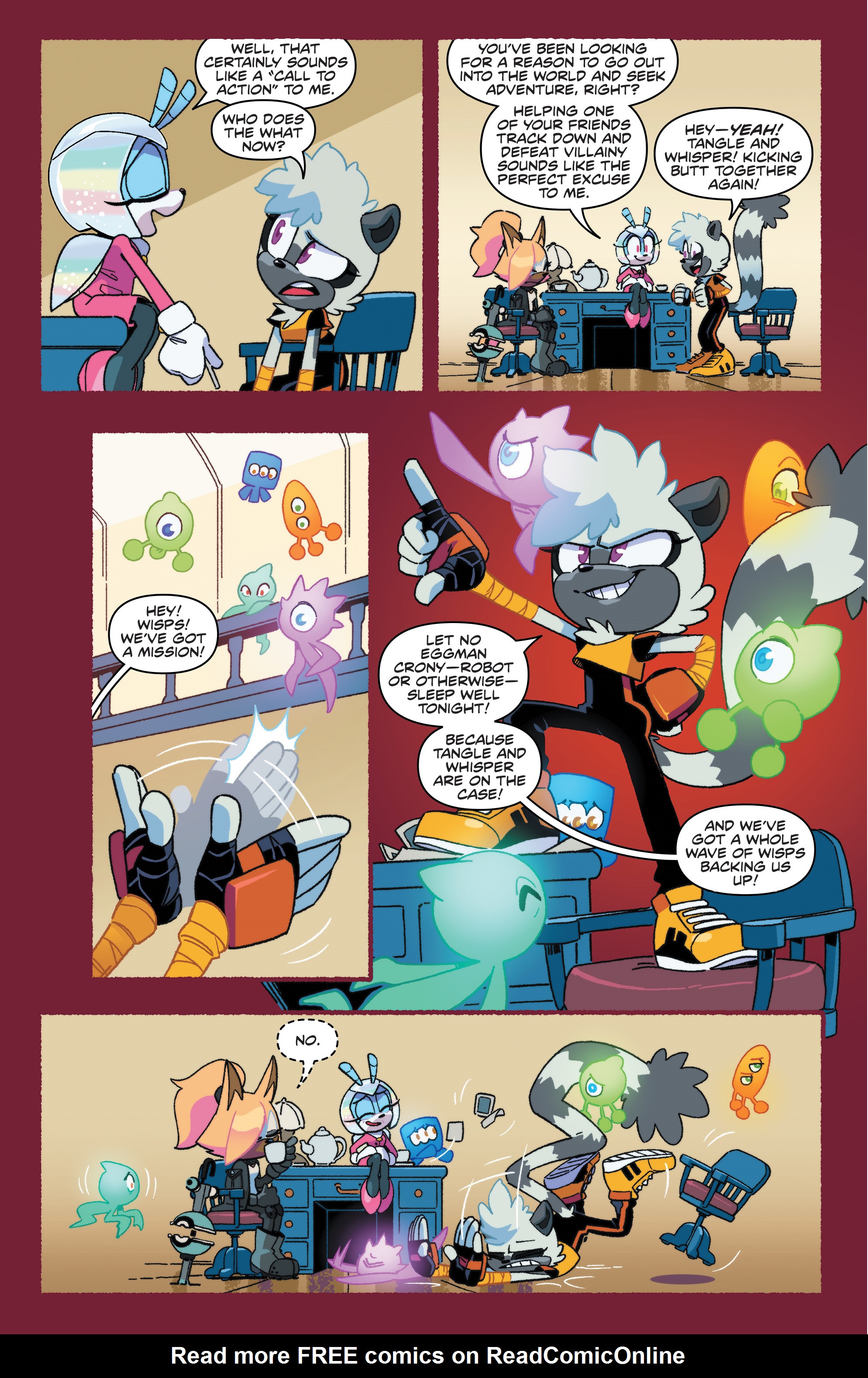 Read online Sonic the Hedgehog: Tangle & Whisper comic -  Issue #1 - 18