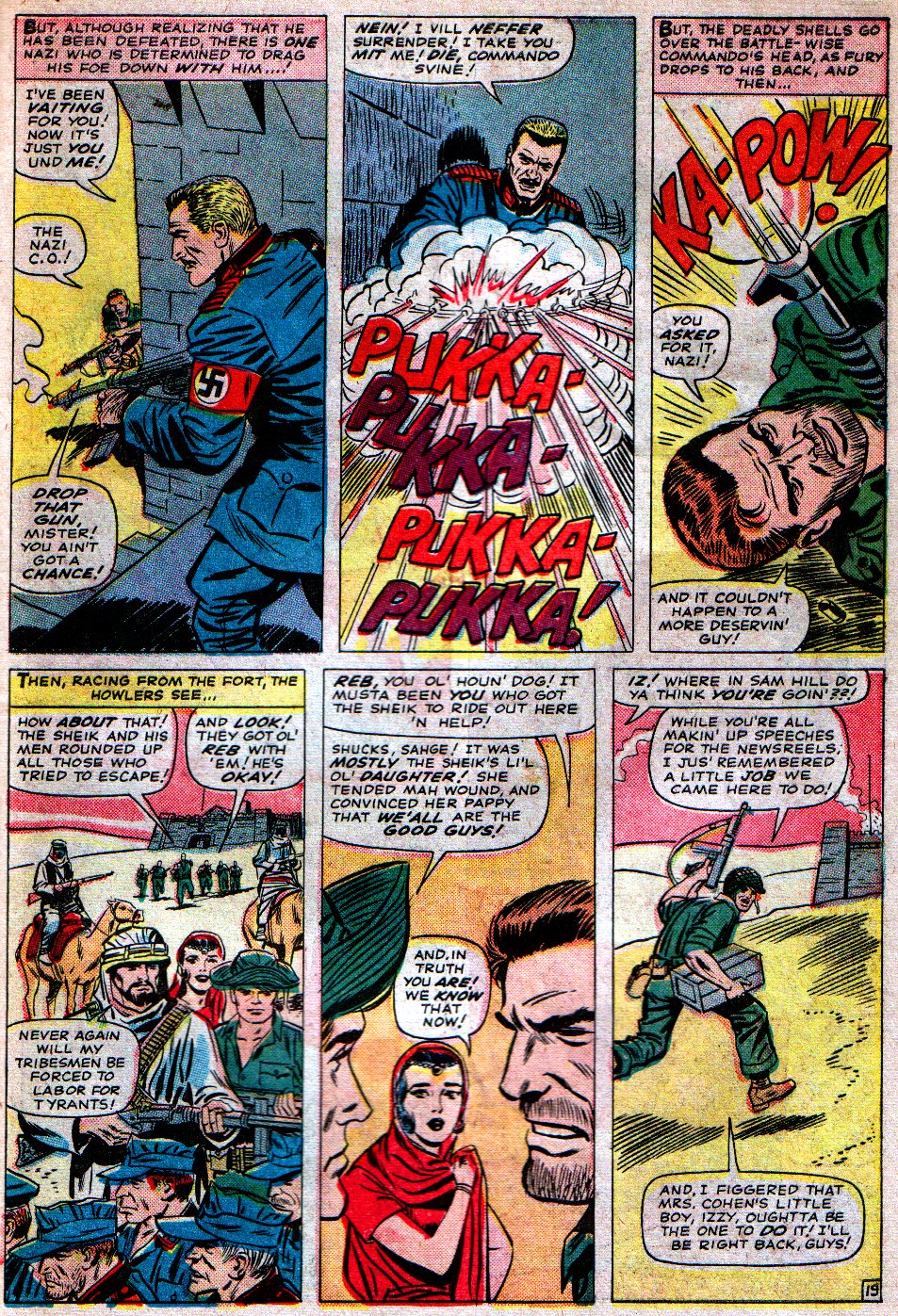 Read online Sgt. Fury comic -  Issue #16 - 27