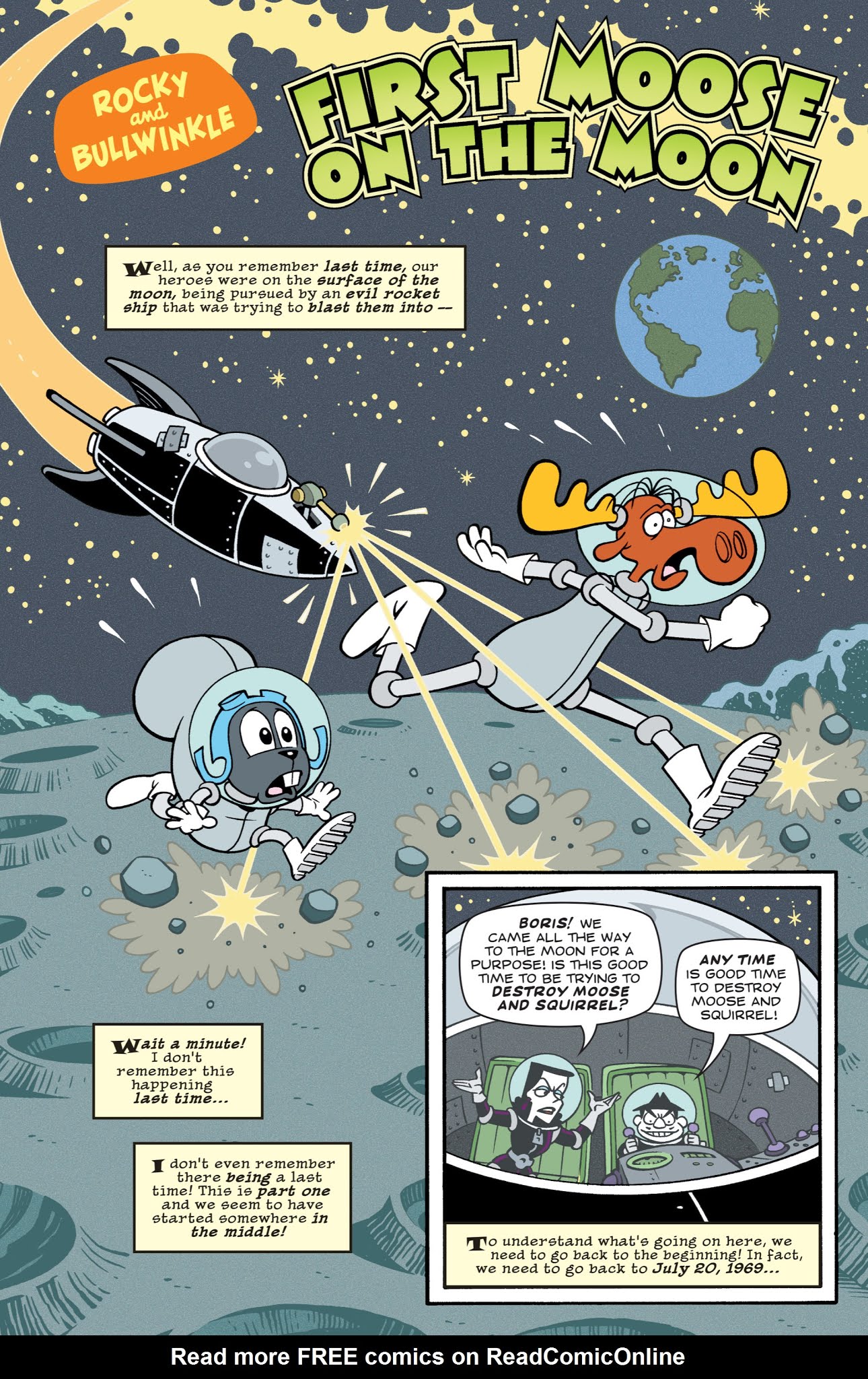 Read online Rocky and Bullwinkle comic -  Issue #3 - 3