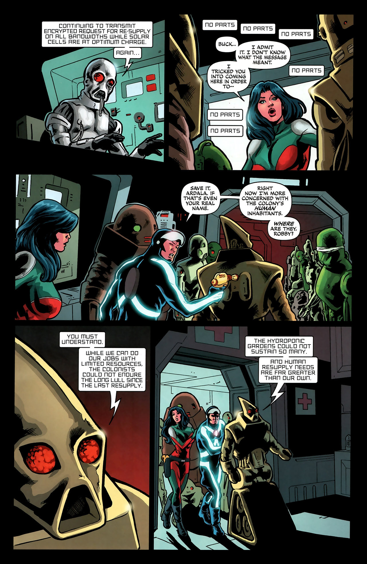 Read online Buck Rogers (2009) comic -  Issue #12 - 13