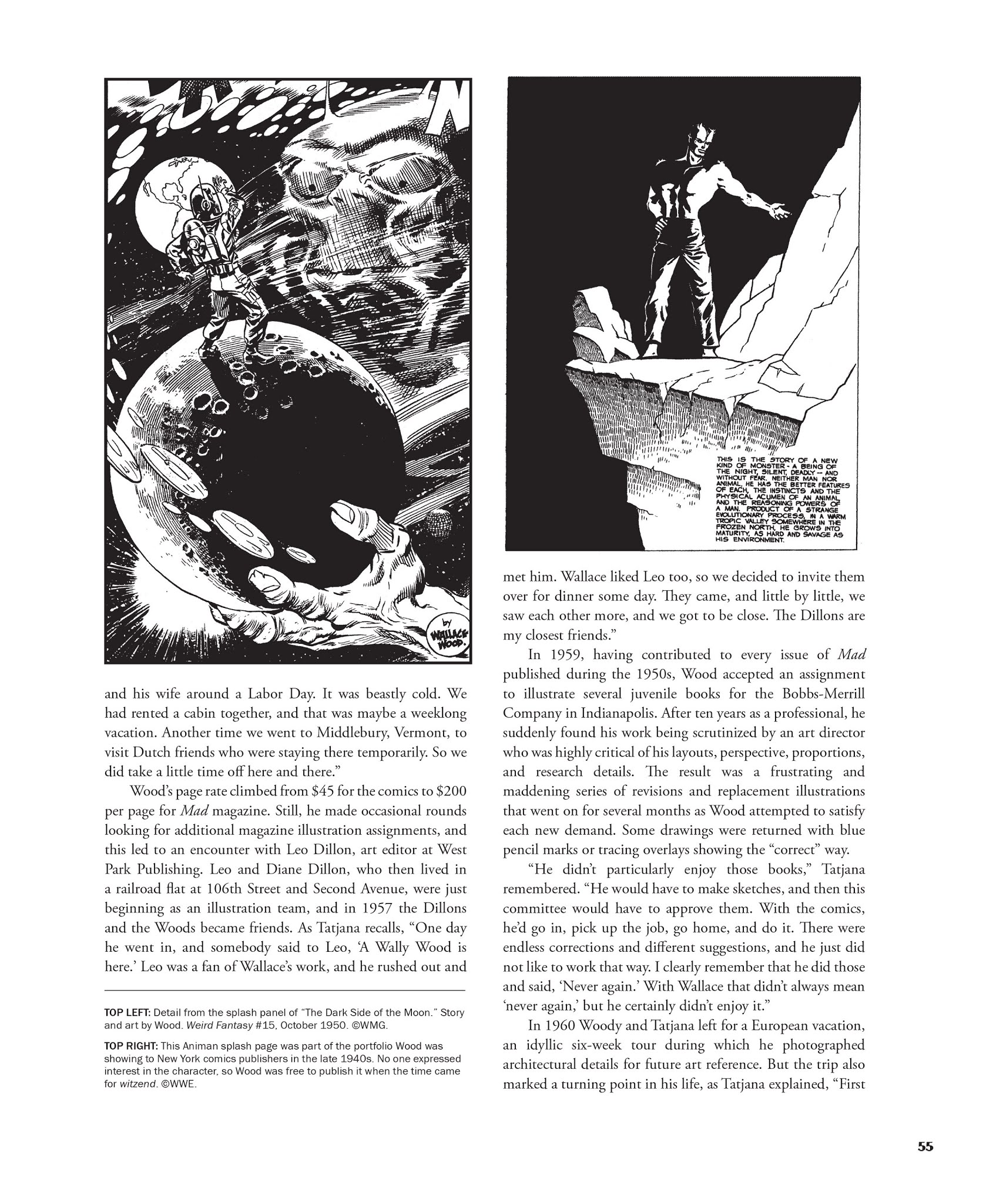 Read online The Life and Legend of Wallace Wood comic -  Issue # TPB 1 - 56