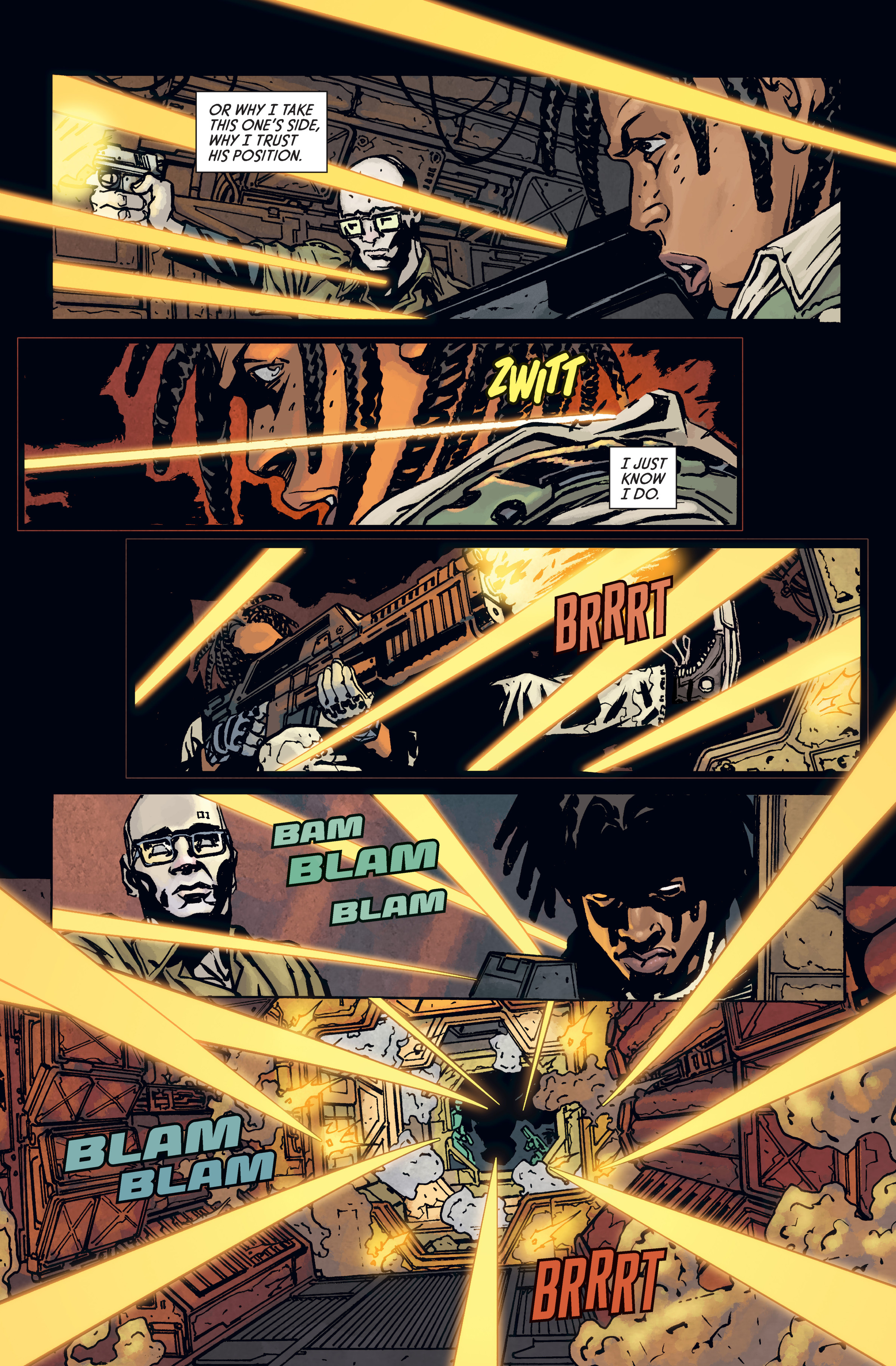 Read online Aliens: Defiance Library Edition comic -  Issue # TPB (Part 1) - 63