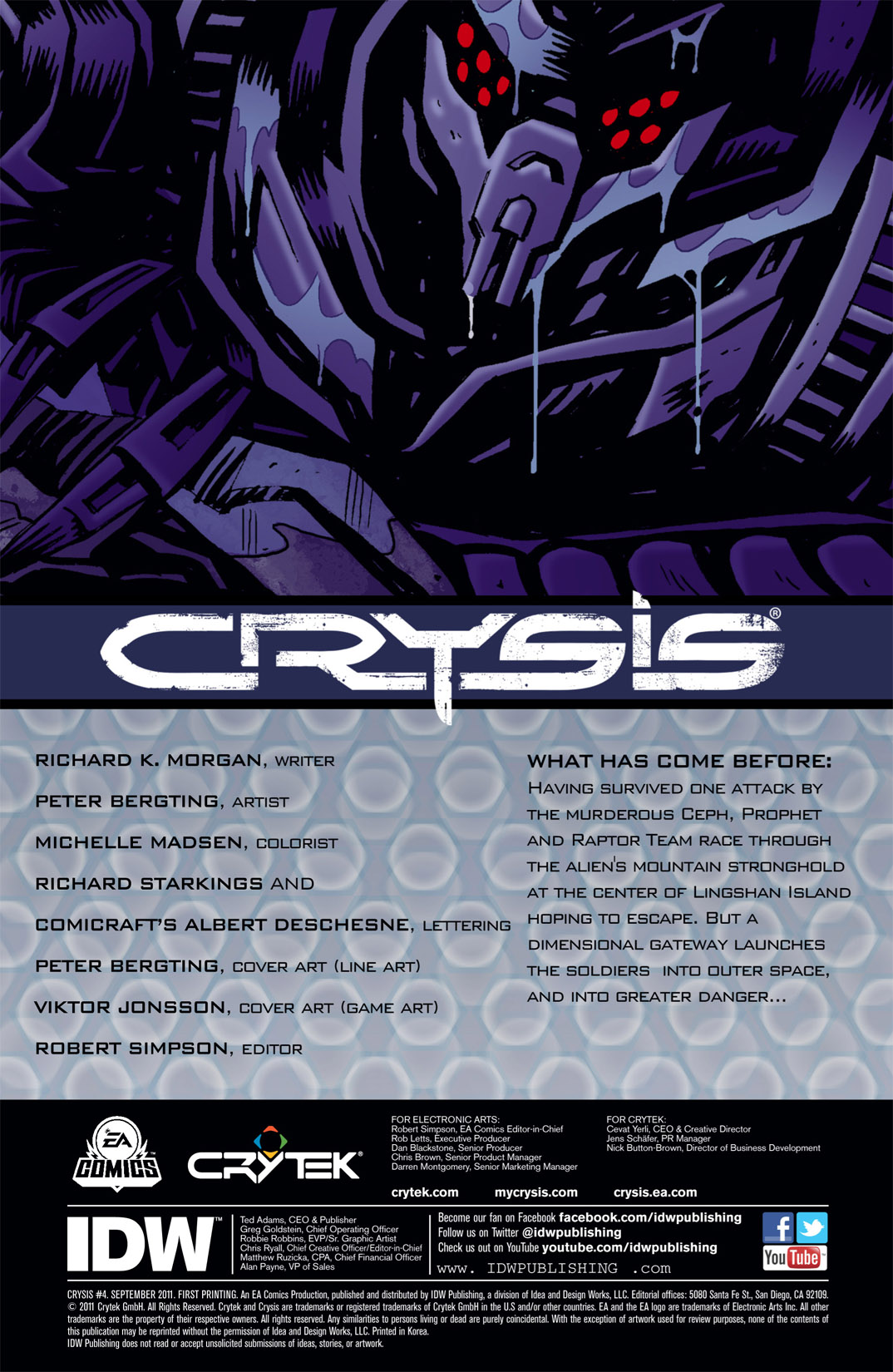 Read online Crysis comic -  Issue #4 - 3