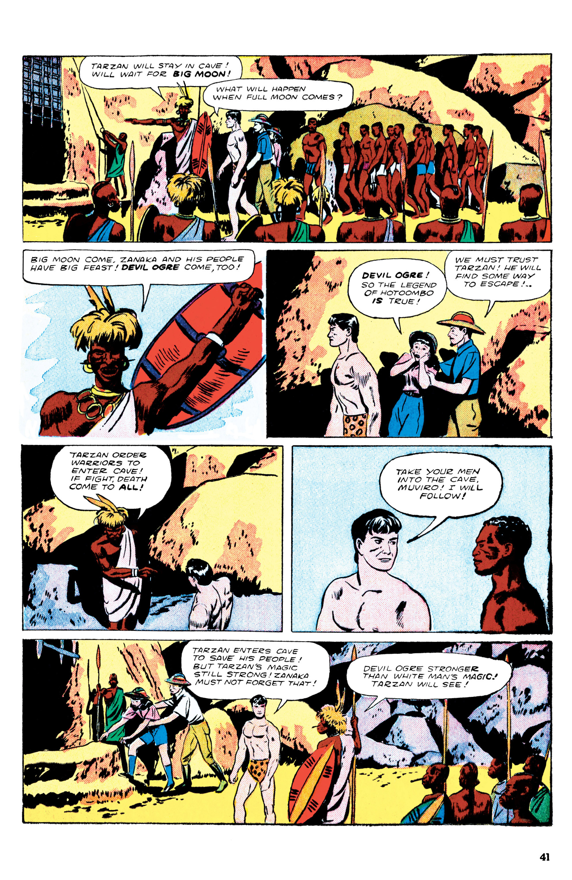 Read online Edgar Rice Burroughs Tarzan: The Jesse Marsh Years Omnibus comic -  Issue # TPB (Part 1) - 42